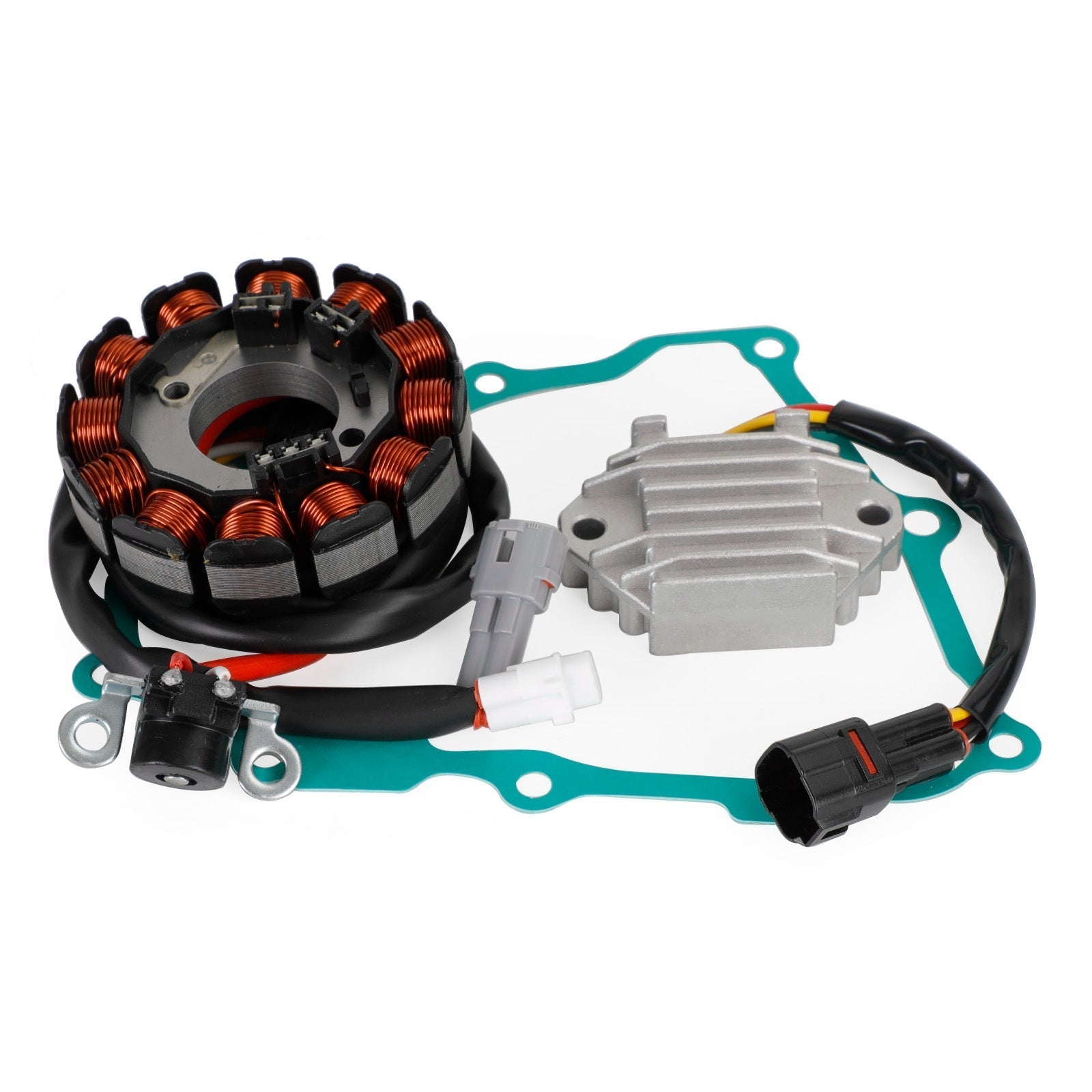 Magneto Stator + Spanningsgelijkrichter + Pakking Voor Yamaha ATV YFZ450 2004-2008 Fedex Express Generiek