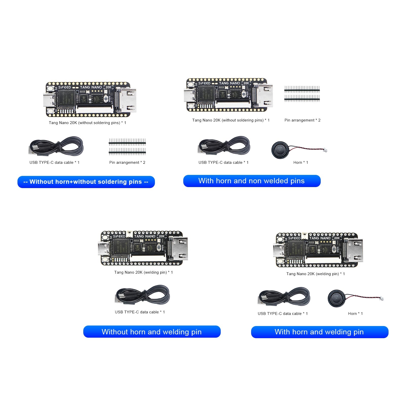 Sipeed Tang Nano 20K carte de développement Open Source FPGA jeu rétro avec haut-parleur