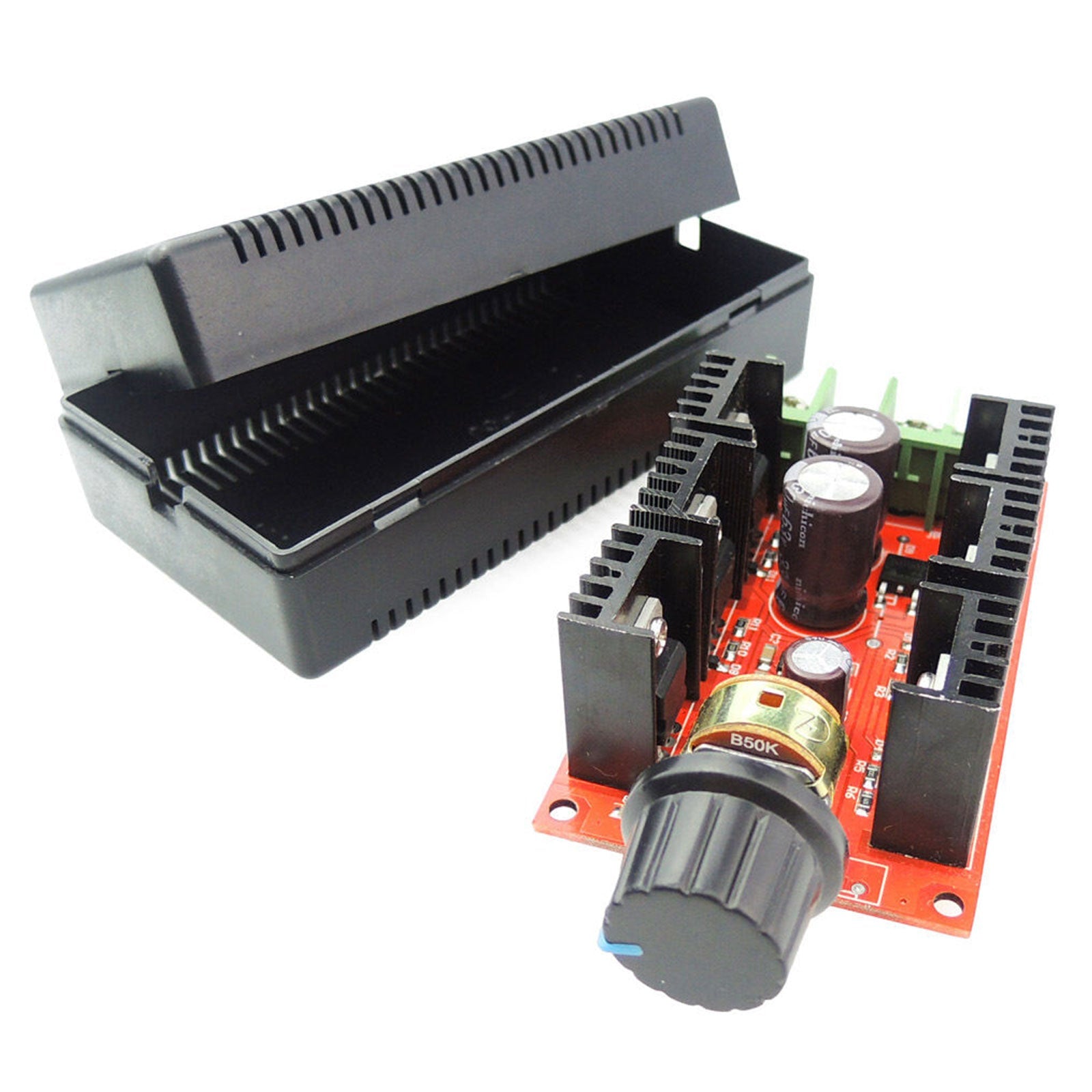 Contrôleur de vitesse de moteur à brosse 12V 24V 48V 2000W 10-50V 40A DC, contrôleur PWM HHO RC