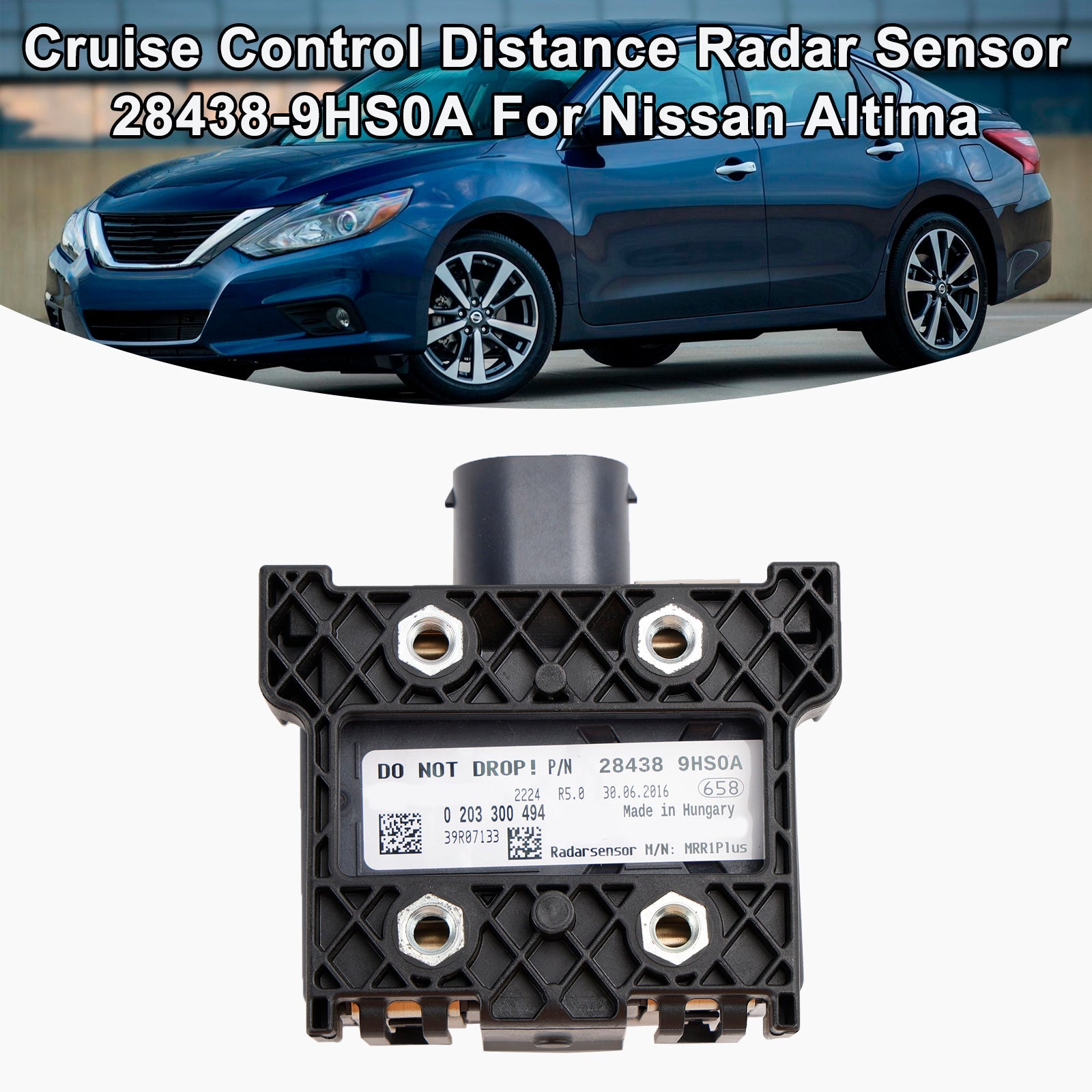 Capteur radar de distance de régulateur de vitesse Nissan Altima 2016-2018 28438-9HS0A