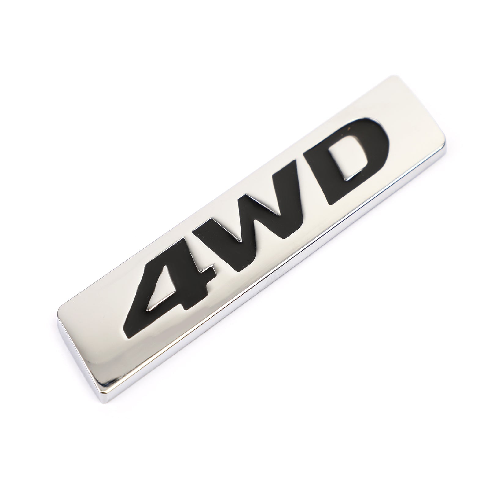 New Metal 4WD Emblem Car Fender Trunk Tailgate Badge Decals Sticker 4WD 4X4 SUV Generic