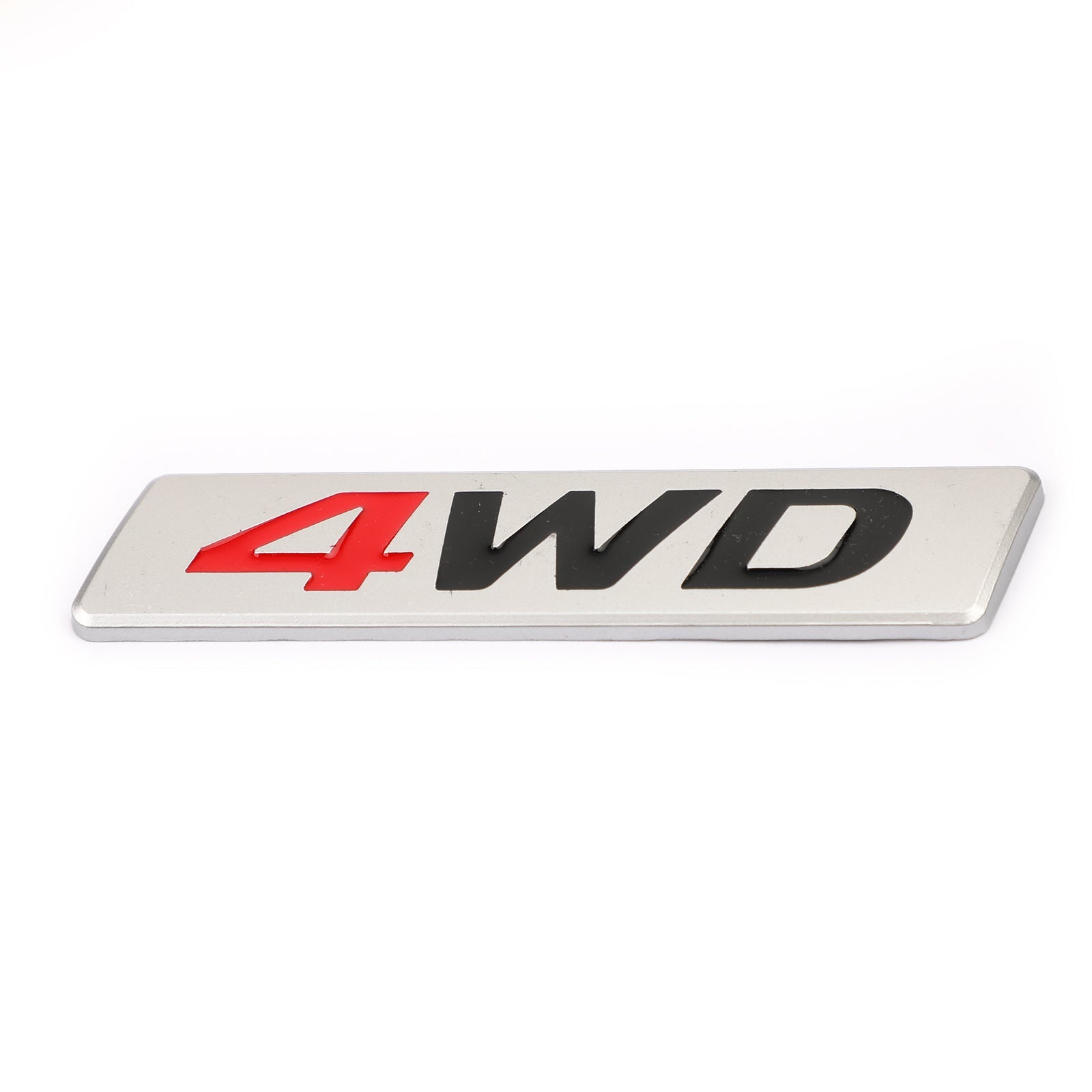 Nieuwe metalen 4WD embleem auto spatbord kofferbak achterklep badge stickers sticker 4WD 4X4 SUV generiek