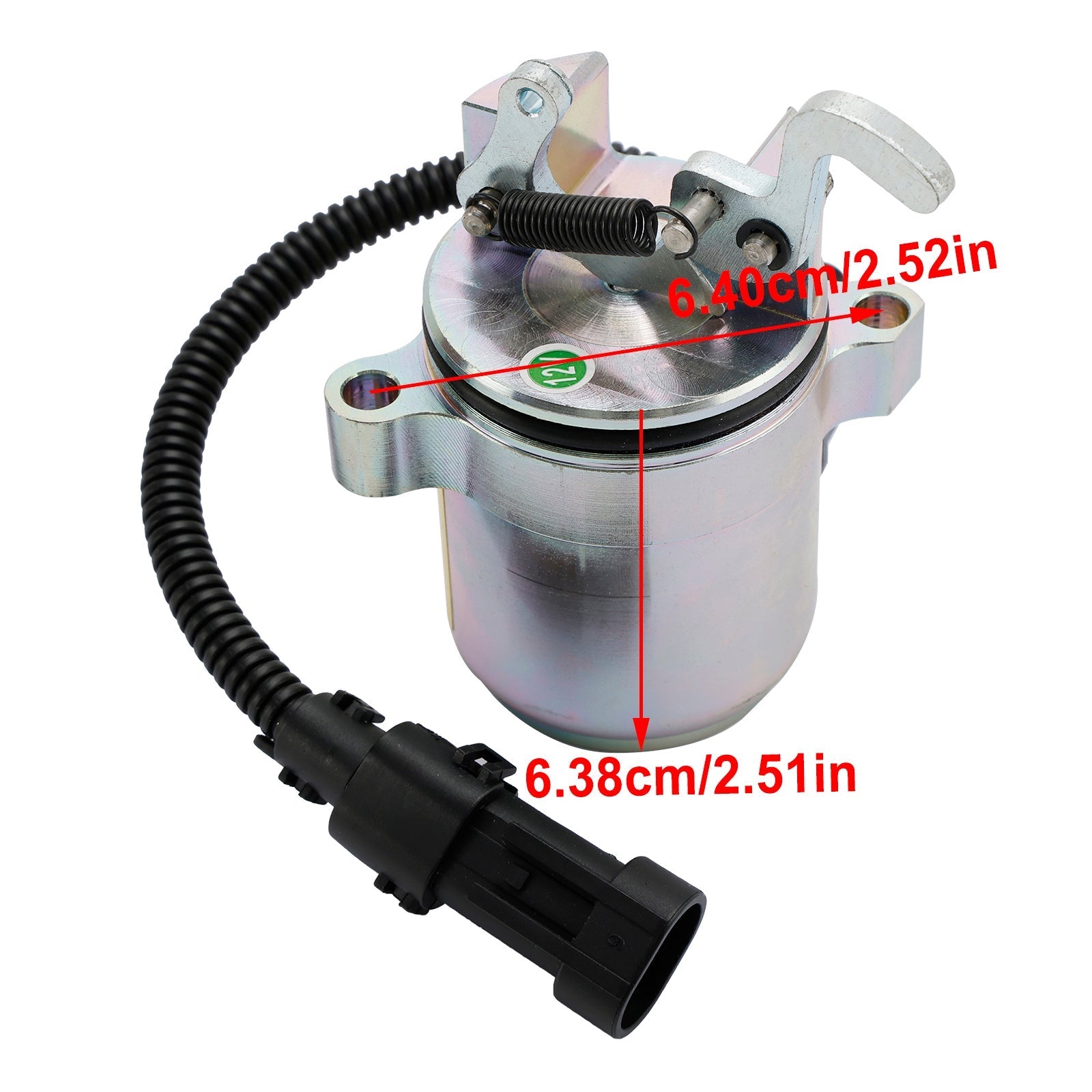 0428-7583 0428-7116 Solénoïde d'arrêt de carburant 12 V compatible avec Deutz 1011 2011