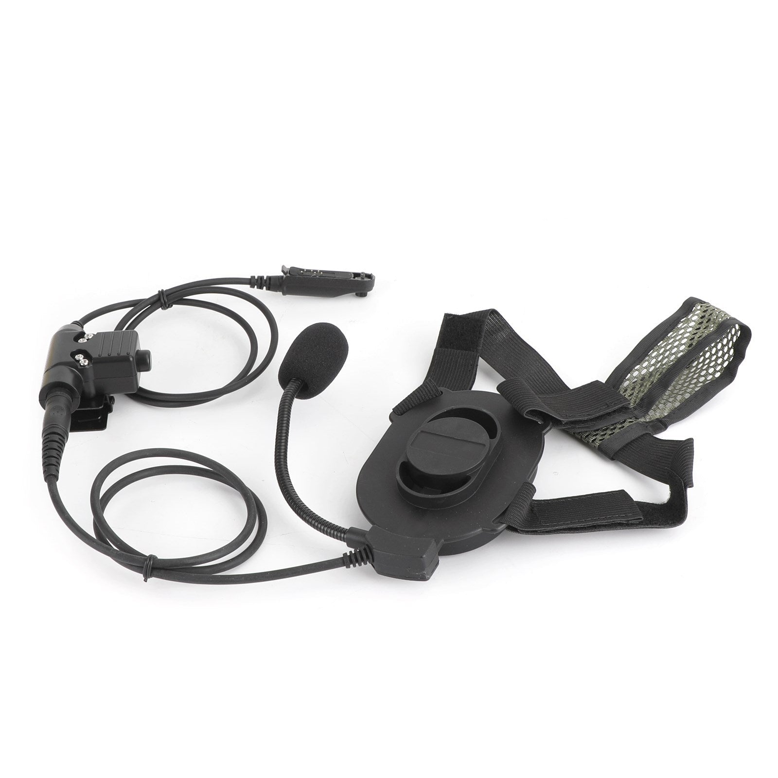 Waterdichte tactische op het hoofd gemonteerde headset geschikt voor BaoFeng BF-UV9Rplus BF-UV9R