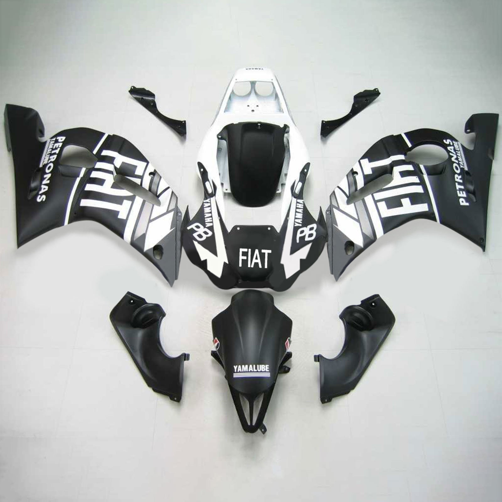 1998-2002 Yamaha YZF 600 R6 Injection Fairing Kit Bodywork Plastic ABS #120