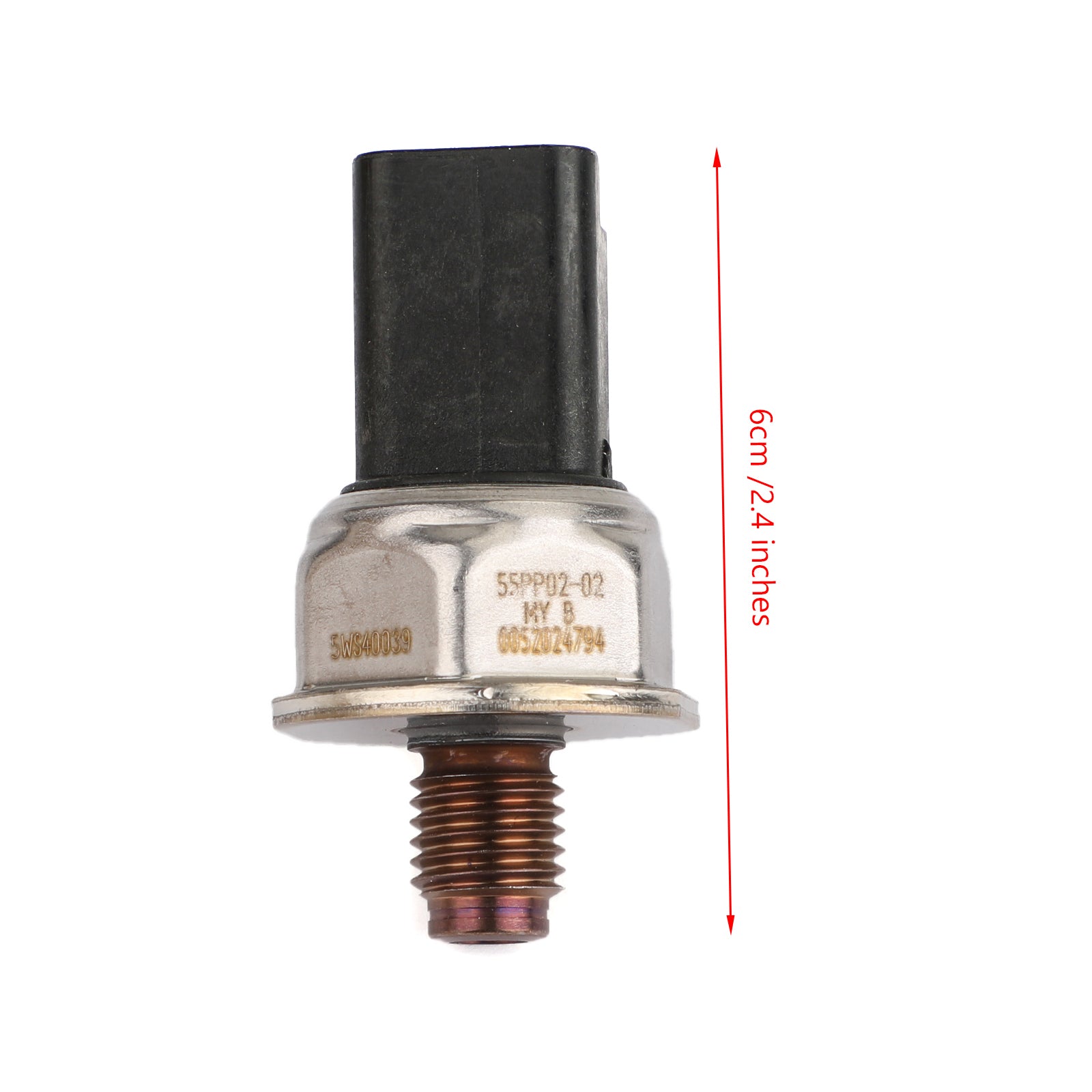 Fuel Rail Pressure Sensor Fits For Ford Peugeot Citroen Volvo 2.0 HDi TDCi Generic