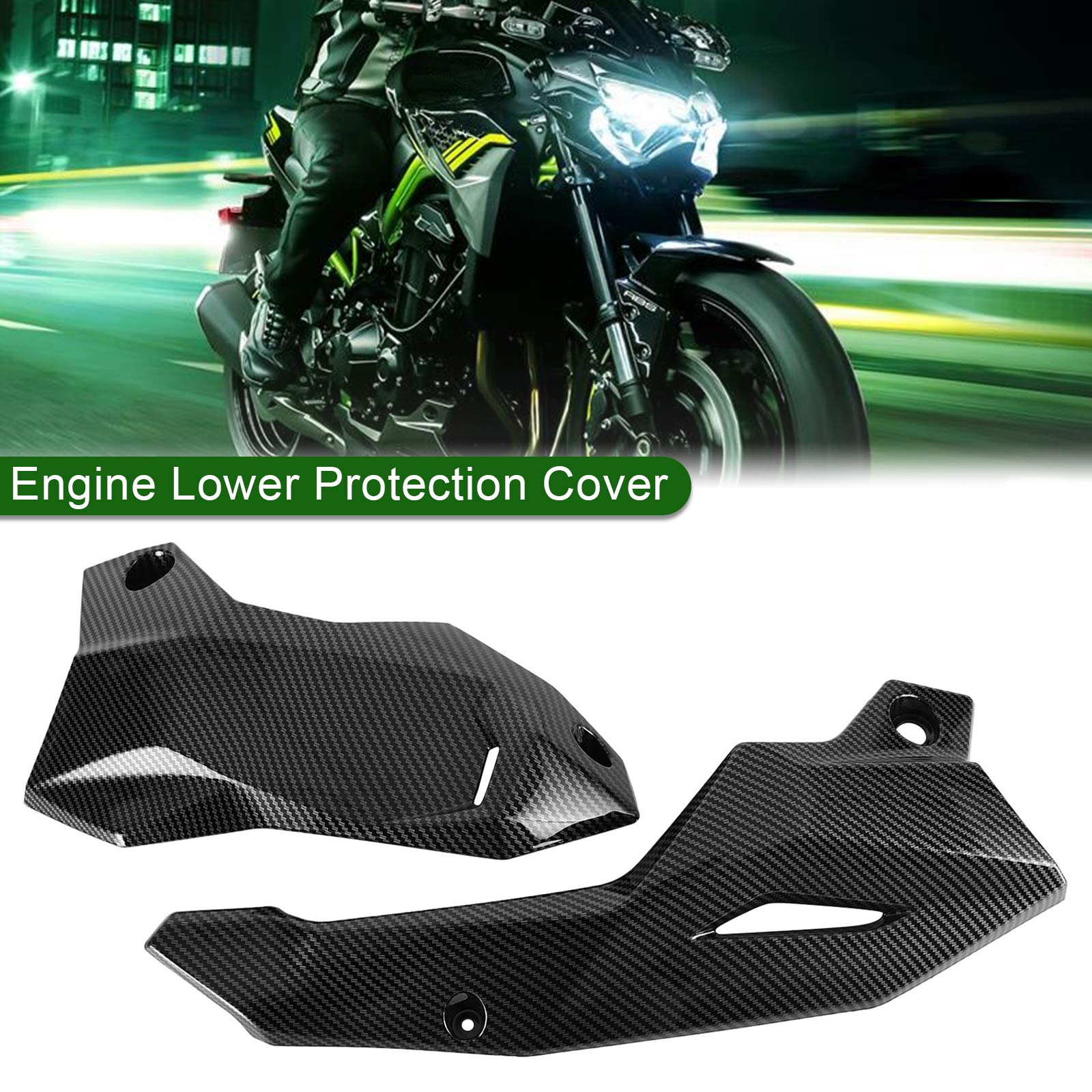 Couvercle de Protection inférieur du moteur ABS, carénage de Protection pour KAWASAKI Z900 2020 – 2021