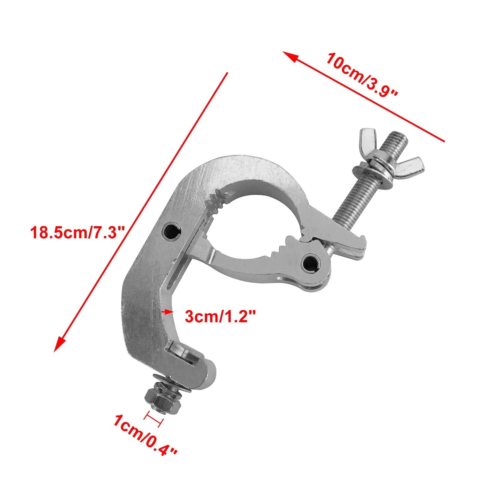 Pince en treillis pour éclairage de scène, 1/2/5 pièces, adaptée au tuyau Od 35-52mm pour lumière à tête mobile