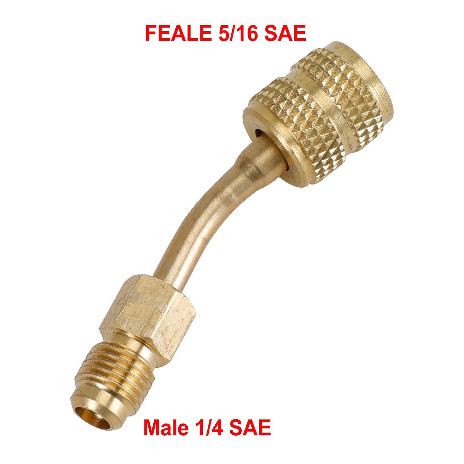 Adaptateur 1/4 SAE à 5/16 SAE R410a, modèle d'adaptateur de conditionneur