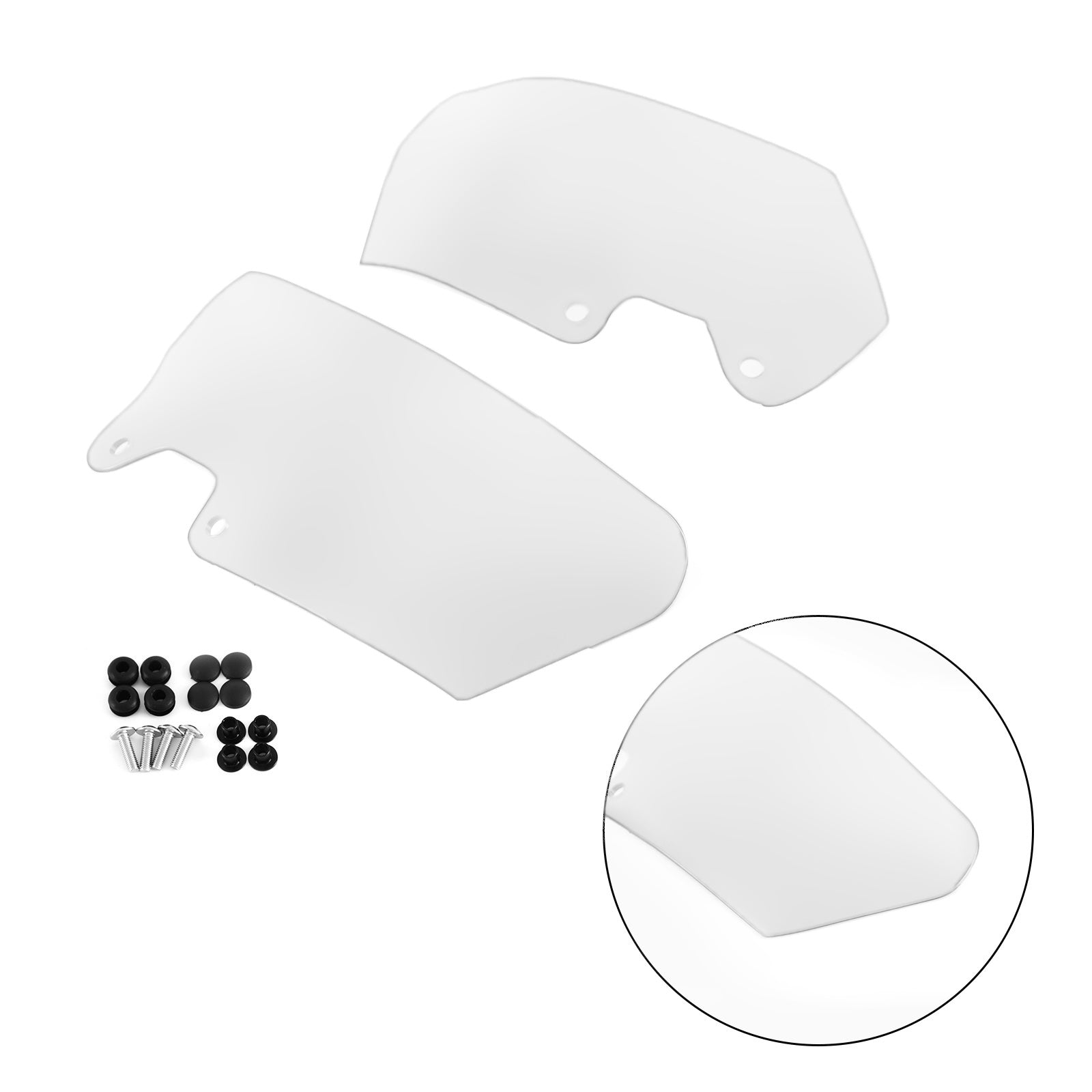 Windshield Plate Side Panels for BMW R1200GS R1200 ADV K51 Adventure 2006-2013