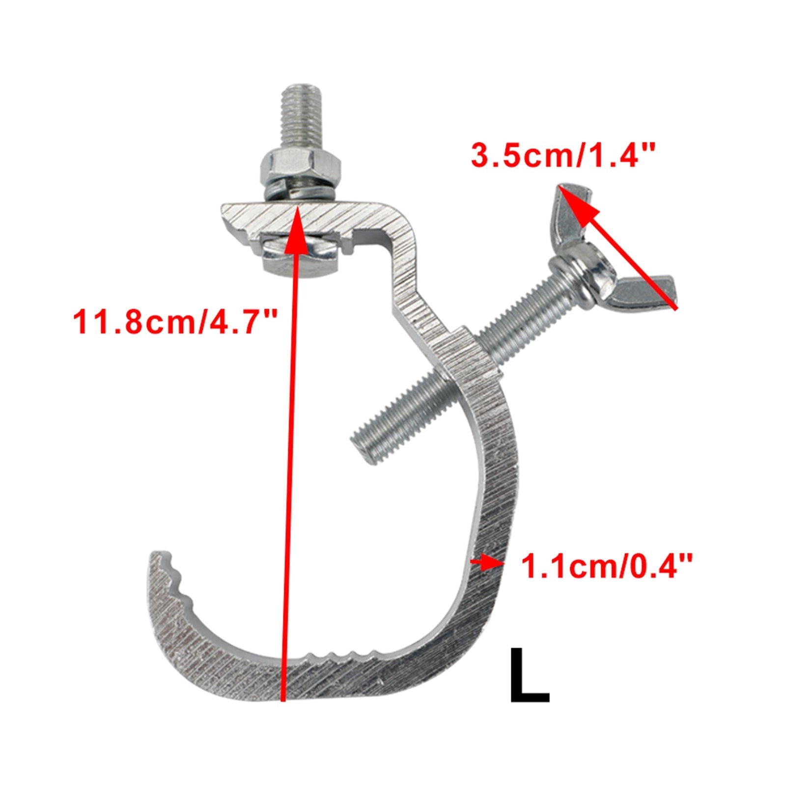 1/5/10 Stuks Ophanghaak Podium Licht Truss Klem Voor 30-55 Mm Od Buis Bar licht