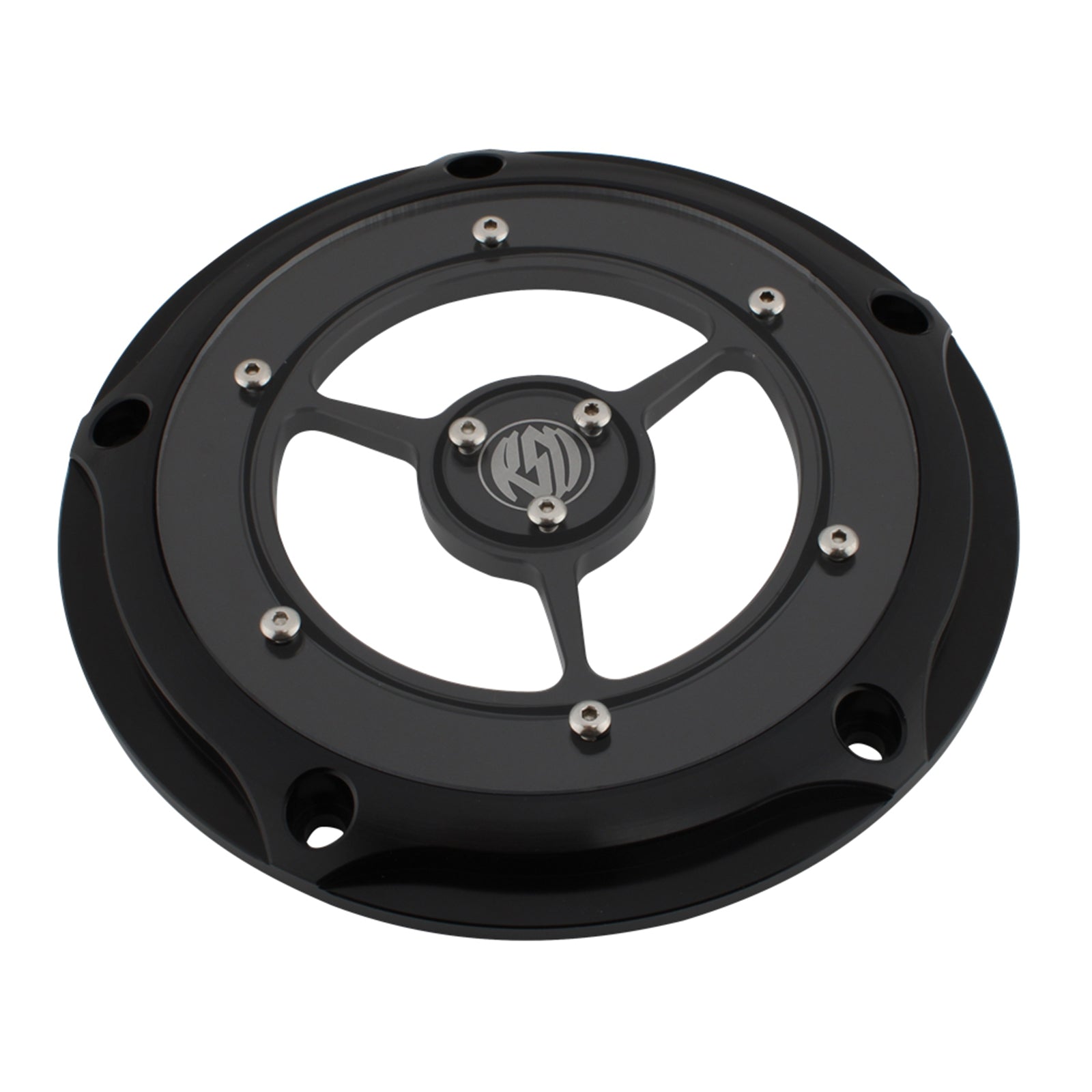 Motorbeschermer Carter Stator Cover Zwart Geschikt voor Road King Fat Glide 1584