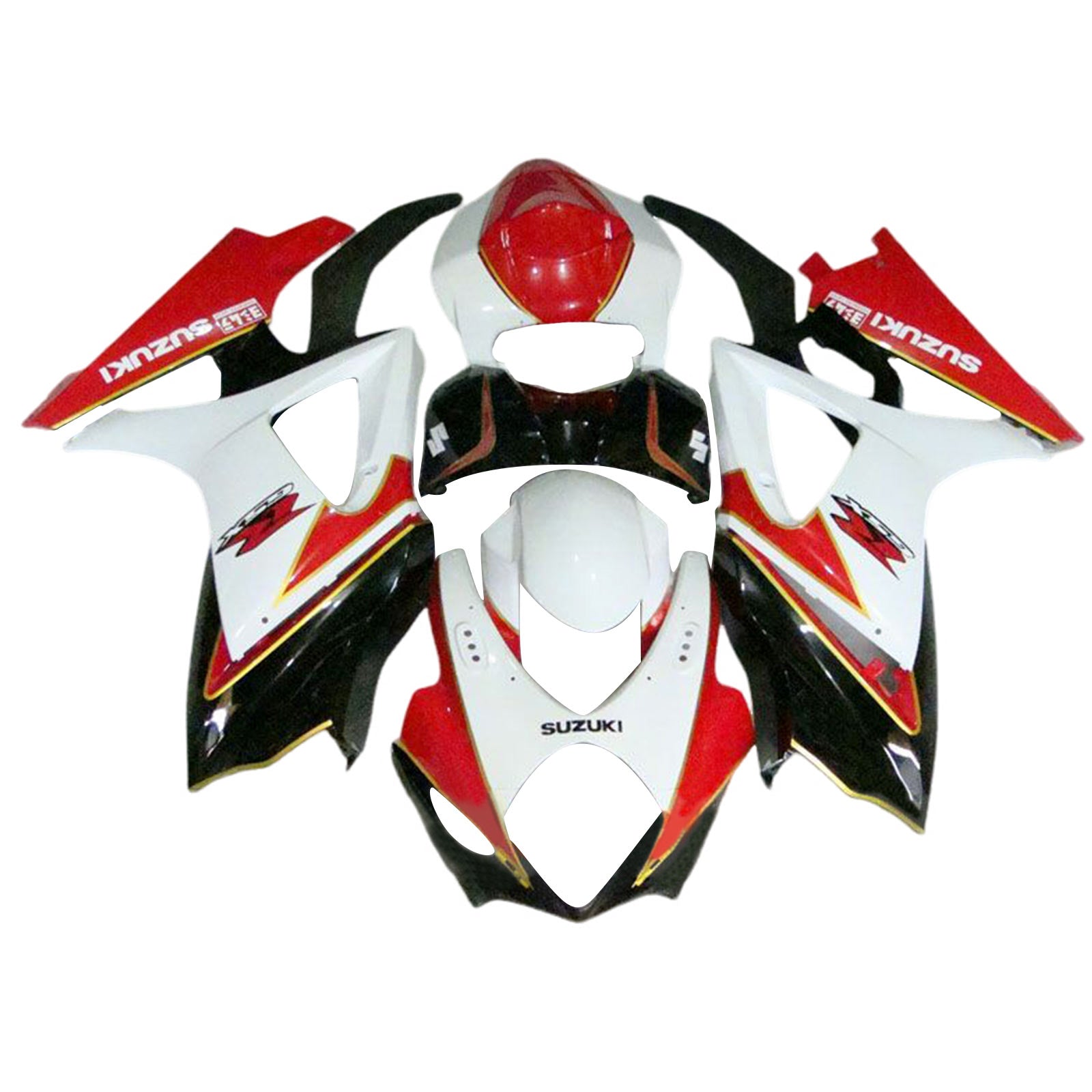 2007-2008 Suzuki GSXR1000 K7 Kuipset Carrosserie Kunststof ABS