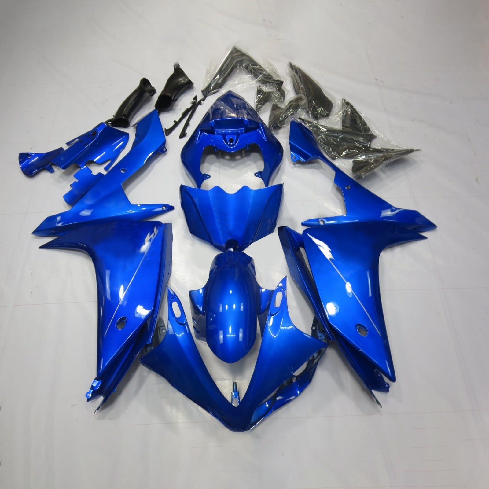 2007-2008 Yamaha YZF 1000 R1 Kit de carenado Carrocería Plástico ABS