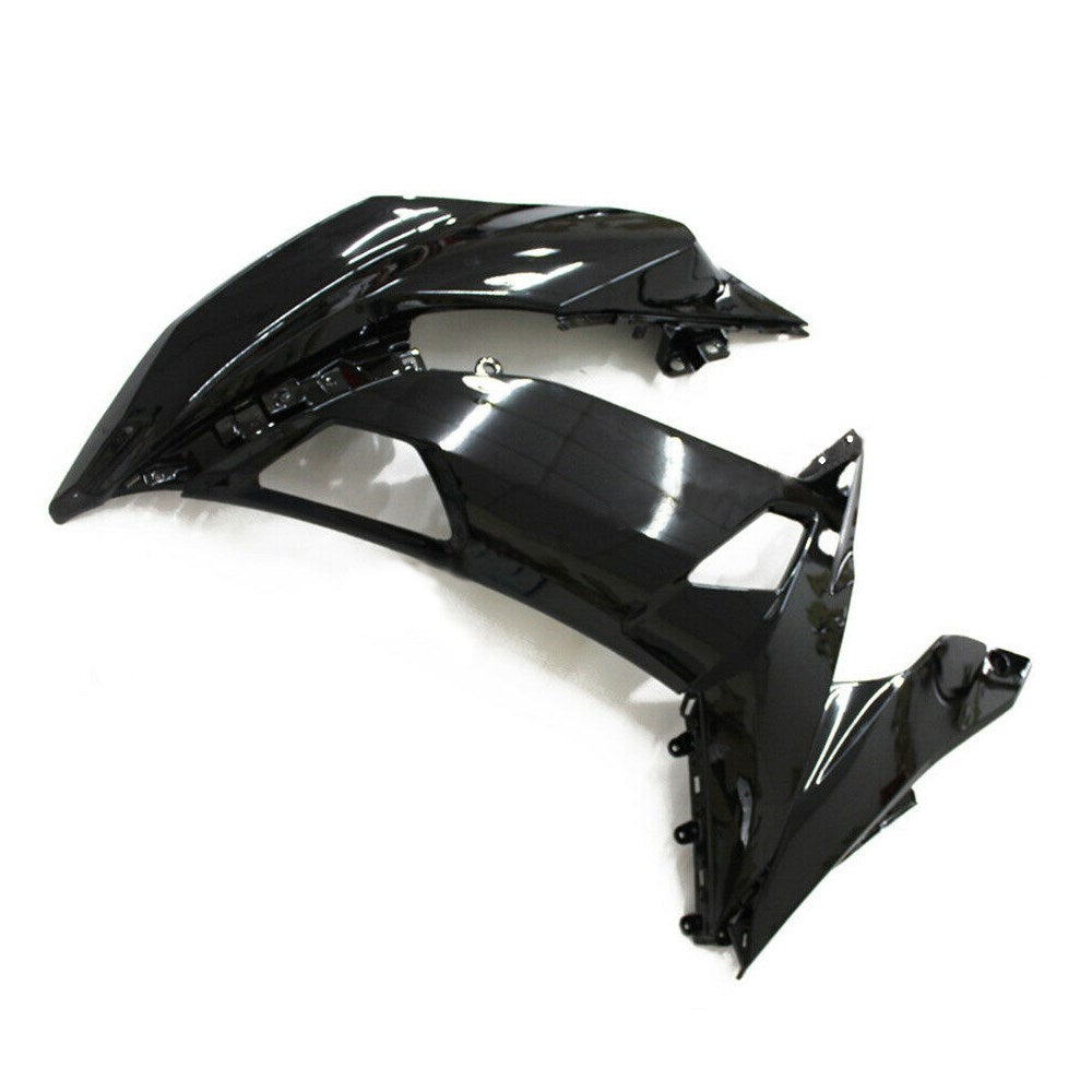 2017-2019 Kawasaki Ninja 650 EX650 Amotopart Injection Fairing Kit Gloss Black Plastic