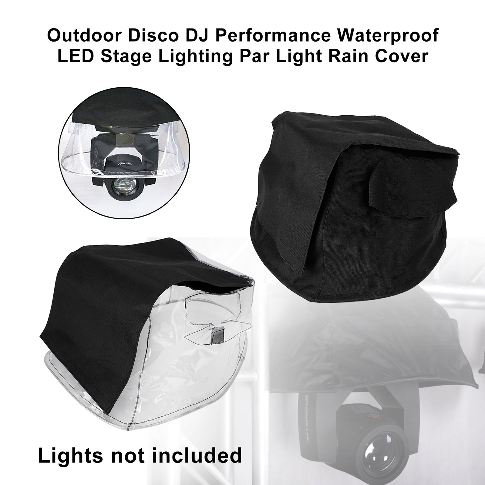 Outdoor Disco DJ-prestaties Waterdichte LED-podiumverlichting Par Light regenhoes