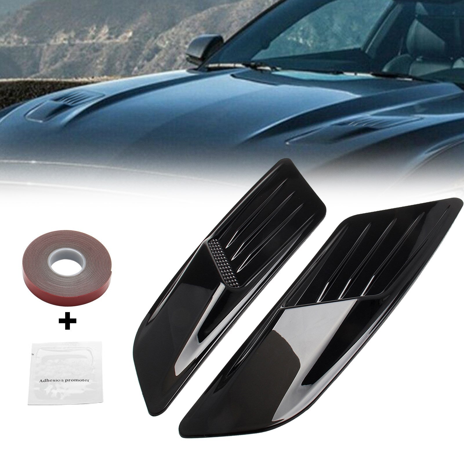 Ford Mustang 2015-2017 Garniture de couvercle de moulage de ventilation de capot avant