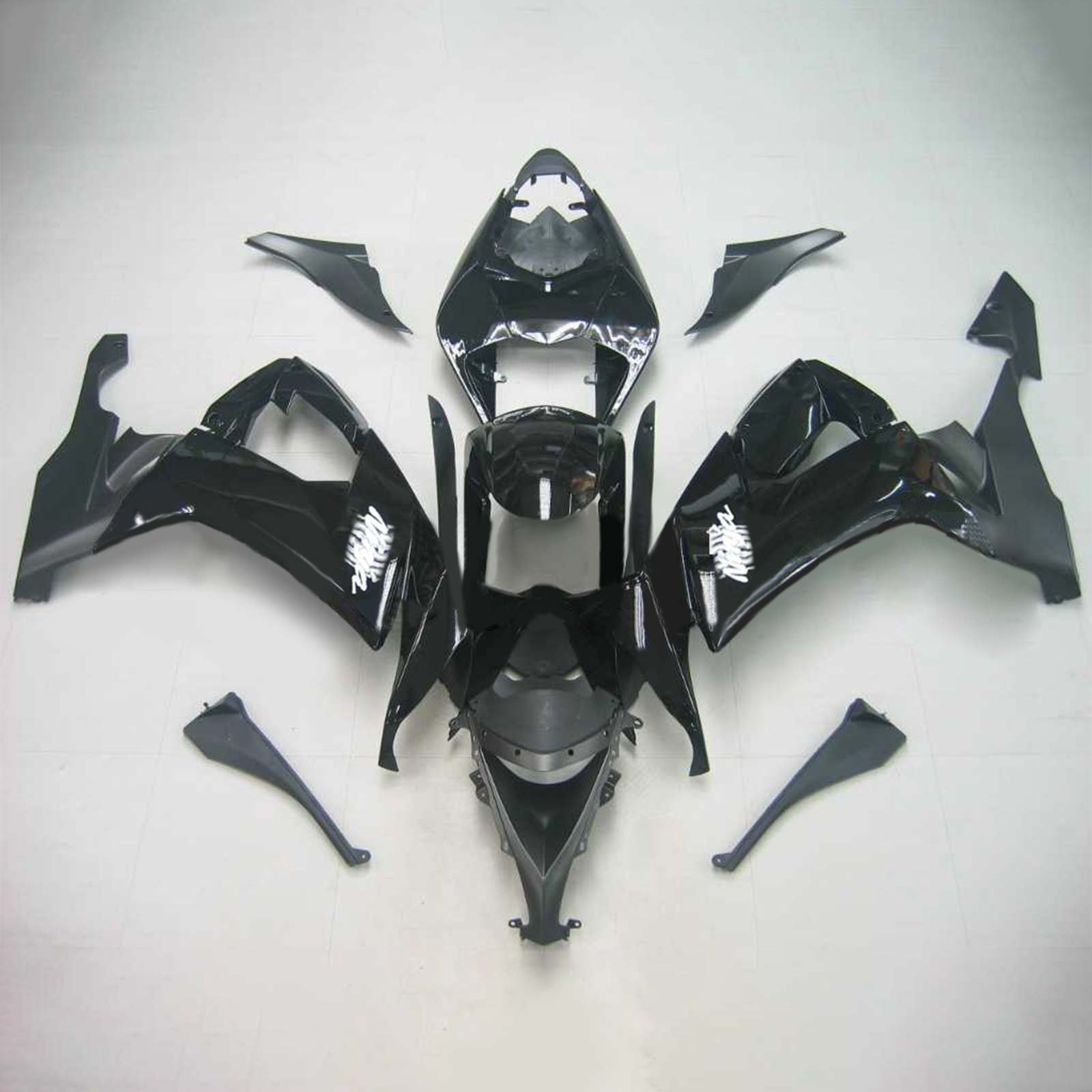 2008-2010 Kawasaki ZX10R Amotopart Injection Fairing Kit Bodywork Plastic ABS #109