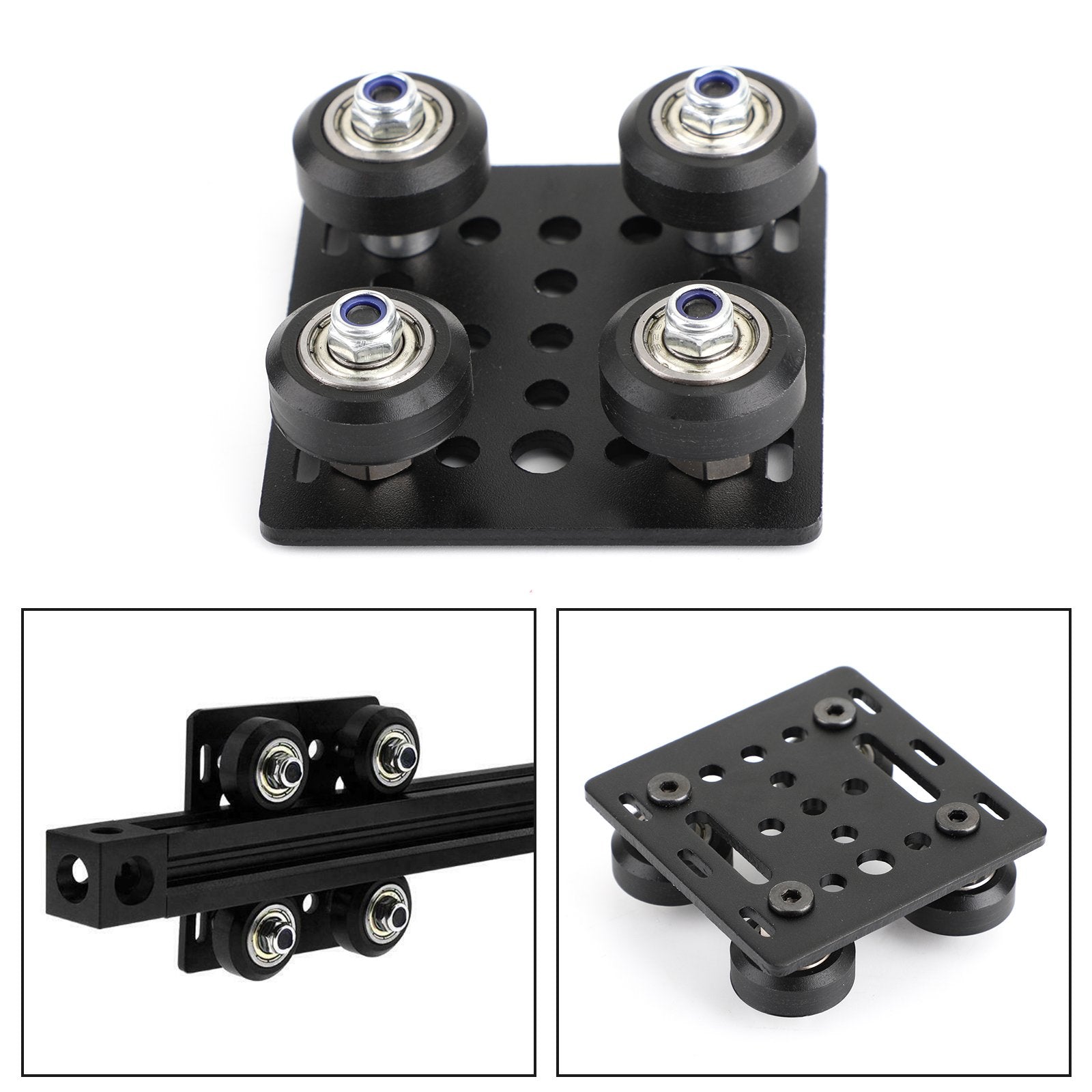 V-slot Gantry 20 mm schuifplaatset voor profielen Vijf Roulette 3D-printeronderdeel