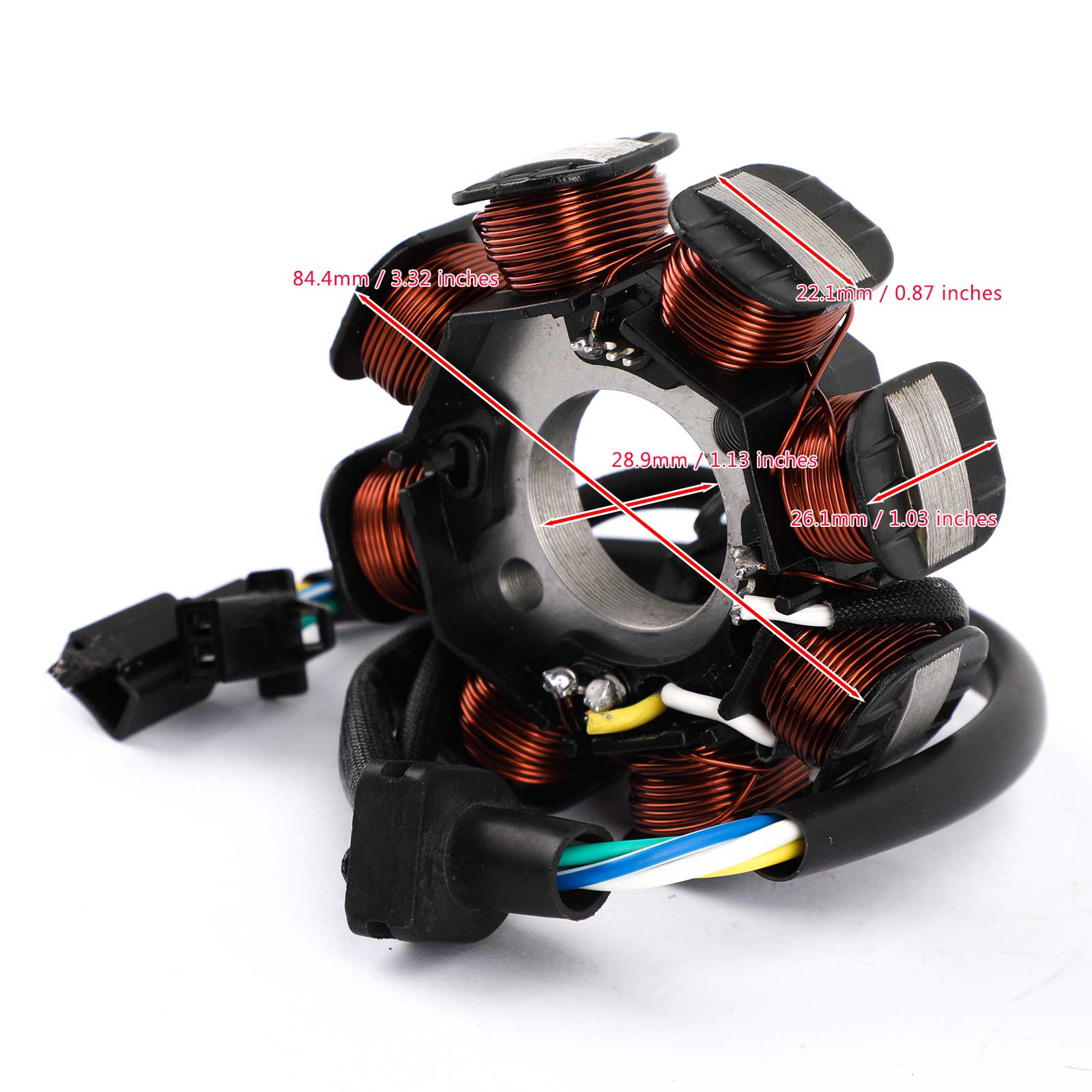 Areyourshop Alternator Generator Stator Fit for Suzuki FU 125 Raider R Smash Revo FK 110