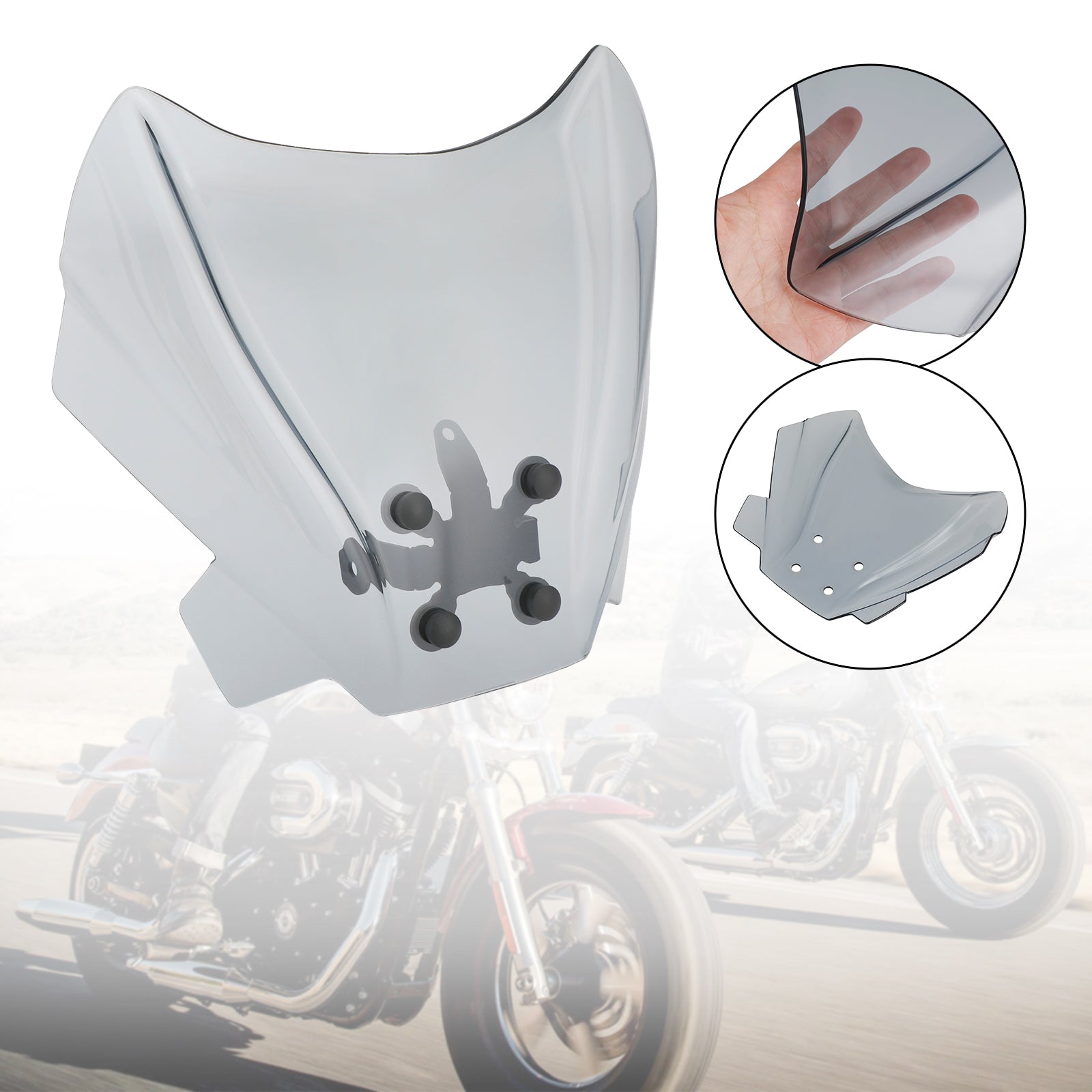 2019-2021 HONDA CB650R ABS Motorcycle Windshield WindScreen