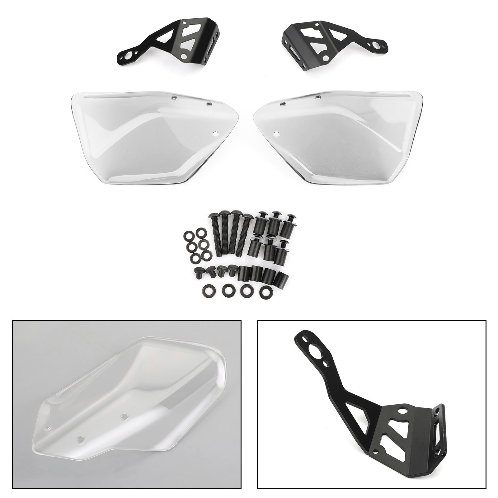 Handguard Stuurhandschelpenbeschermer voor BMW K1600GT K1600GTL 2011-2016 Generiek