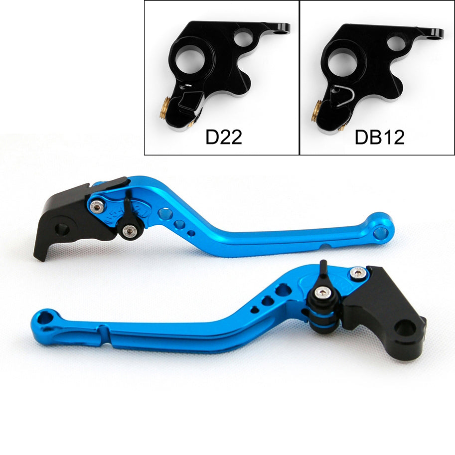 Brake Clutch Levers For Ducati 400 696 796 MONSTER MONSTER S2R 800 Black Generic