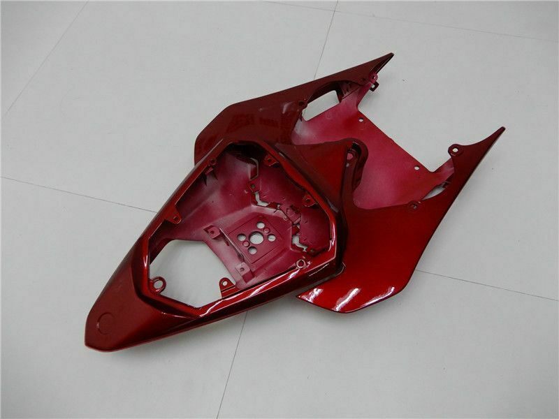 Kuip Injectie Plastic Body Kit Geschikt Voor YAMAHA YZF-R6 2008-2016 Mat Rood Zwart Generiek