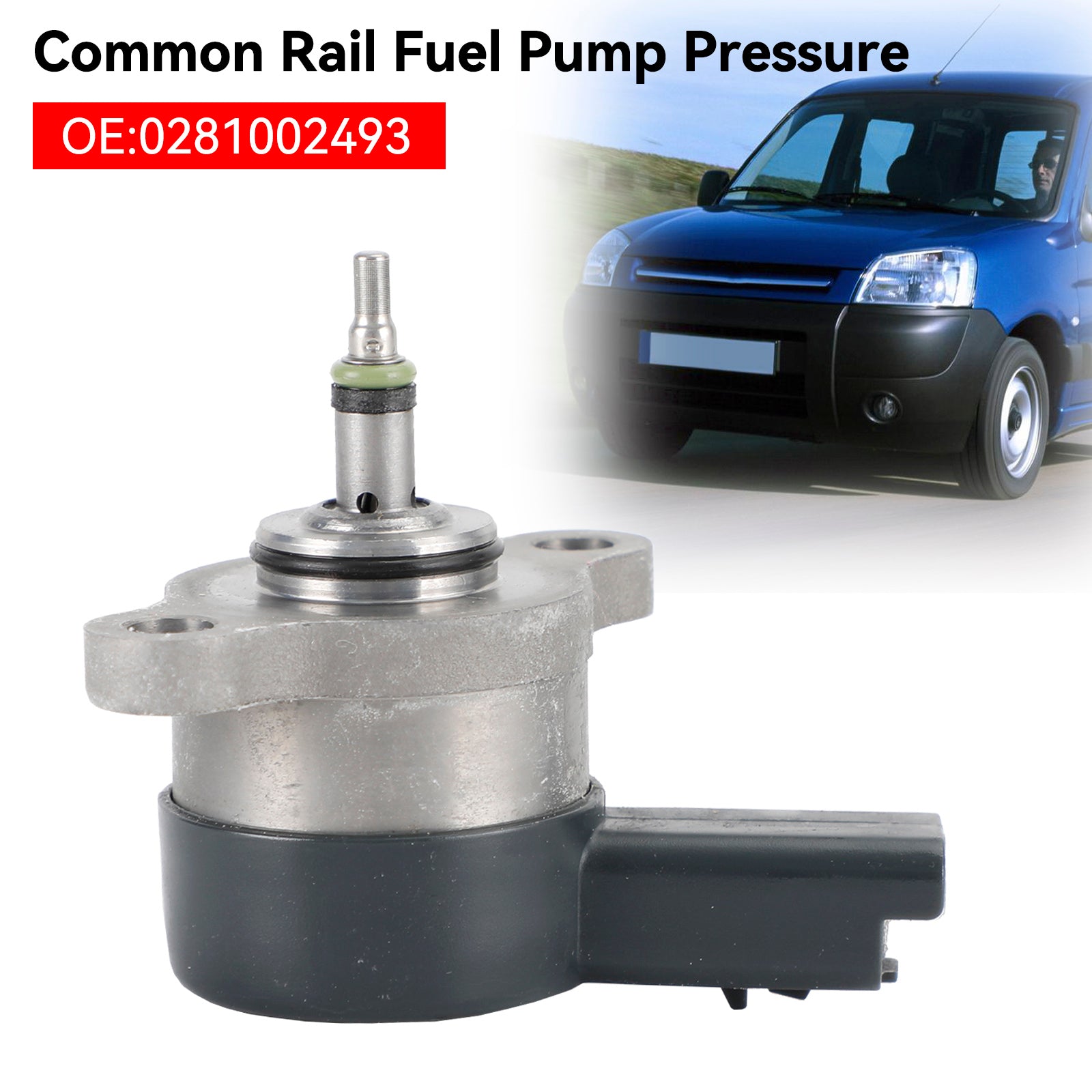 1995-2007 Fiat Scudo I II 1995-2004 Peugeot 406 Common Rail Fuel Pump Pressure 2.0 HDi 0281002493