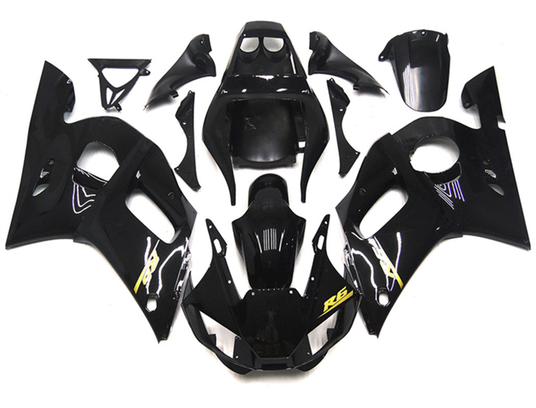 1998-2002 Yamaha YZF 600 R6 Kit de carénage d'injection carrosserie plastique ABS #31