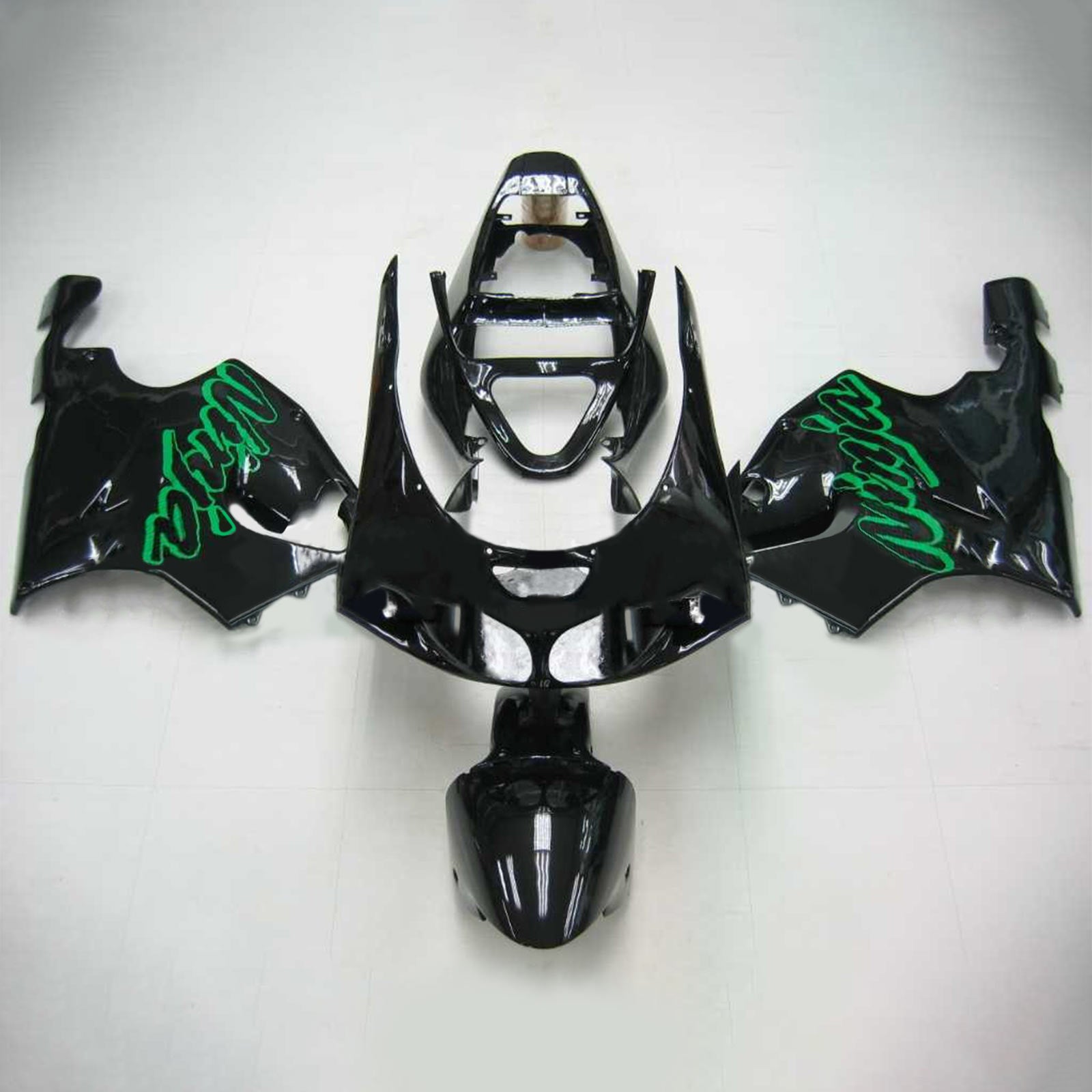 1996-2003 Kawasaki ZX7R Injection Fairing Kit Bodywork Plastic ABS