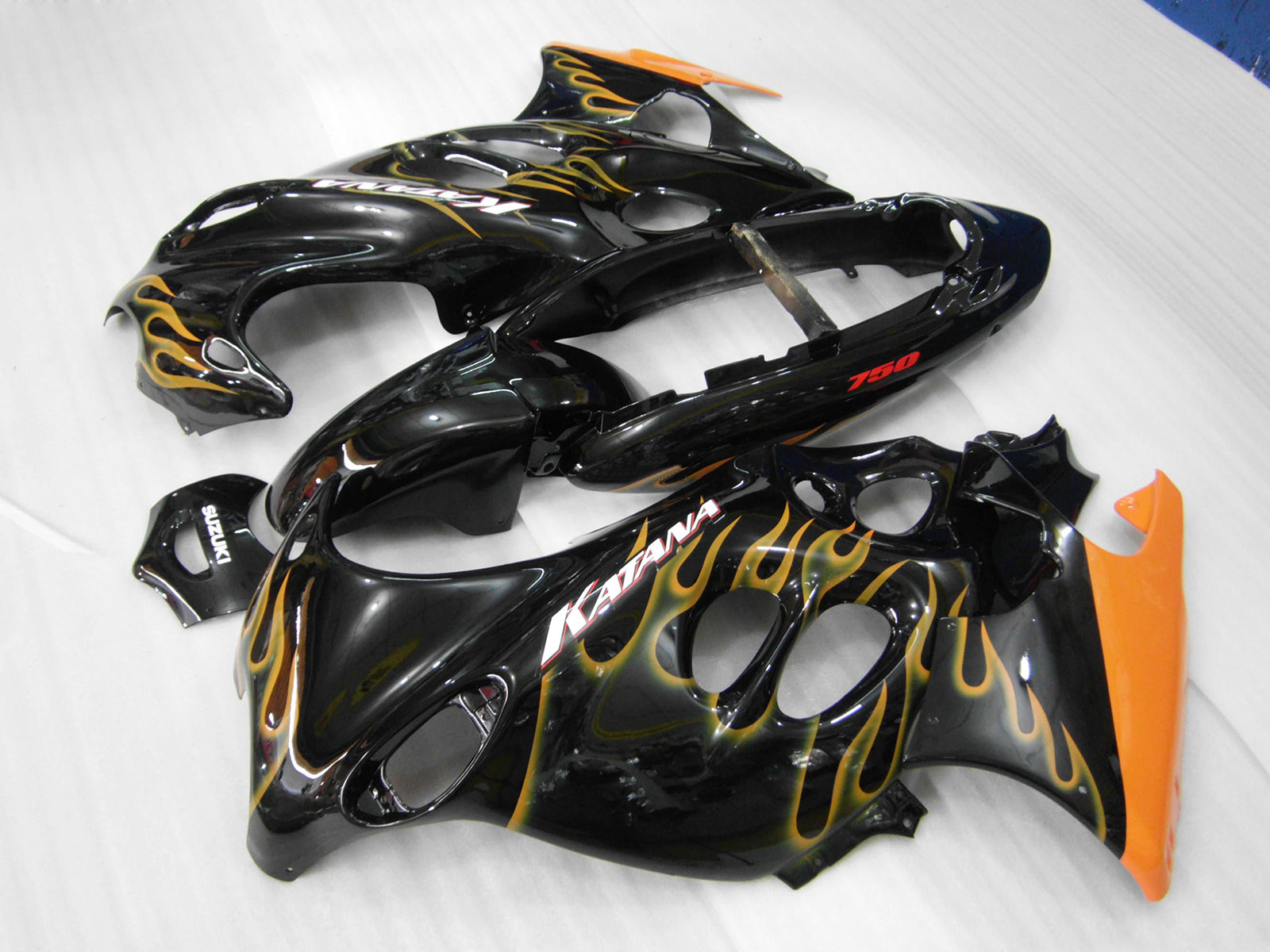 2005-2006 Suzuki Katana GSXF600 GSXF750 Amotopart Injection Fairing Kit Bodywork #101