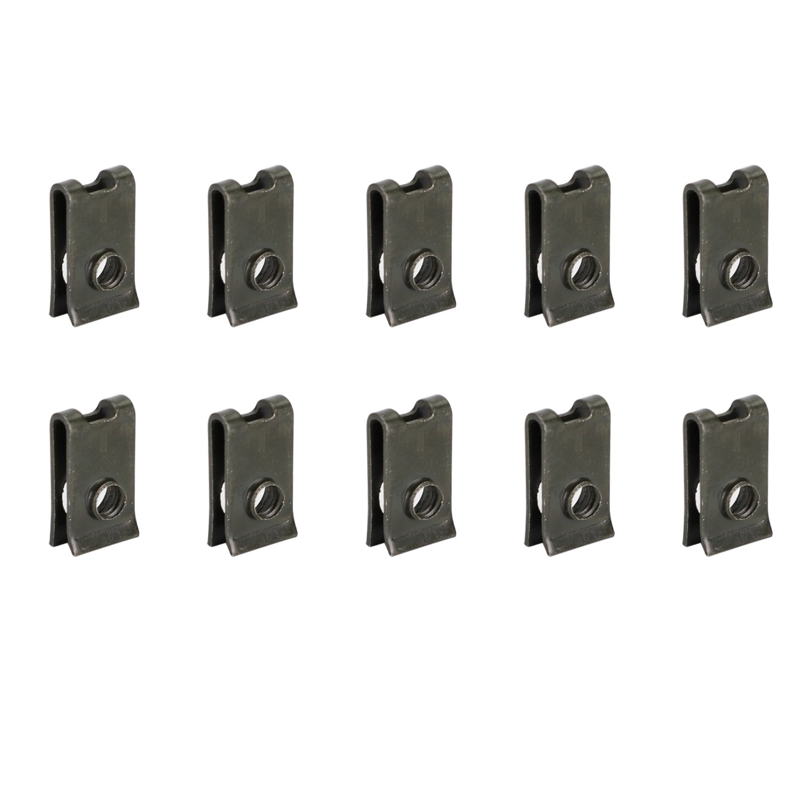 10/20/50 PIÈCES Petit M5 5mm Moto Carénage Ressort Clips Vitesse Spire Écrous Clip U Écrou Générique