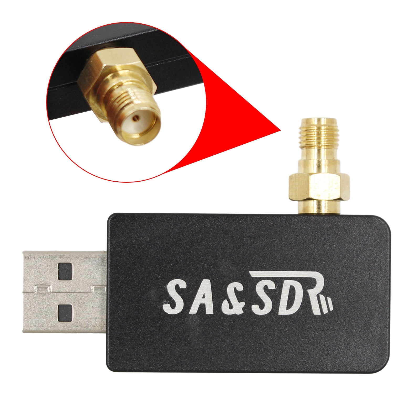 Mini SDR-ontvanger RF-analysator 2832 Hoofdchip Breedbandspectrumanalysatorradio