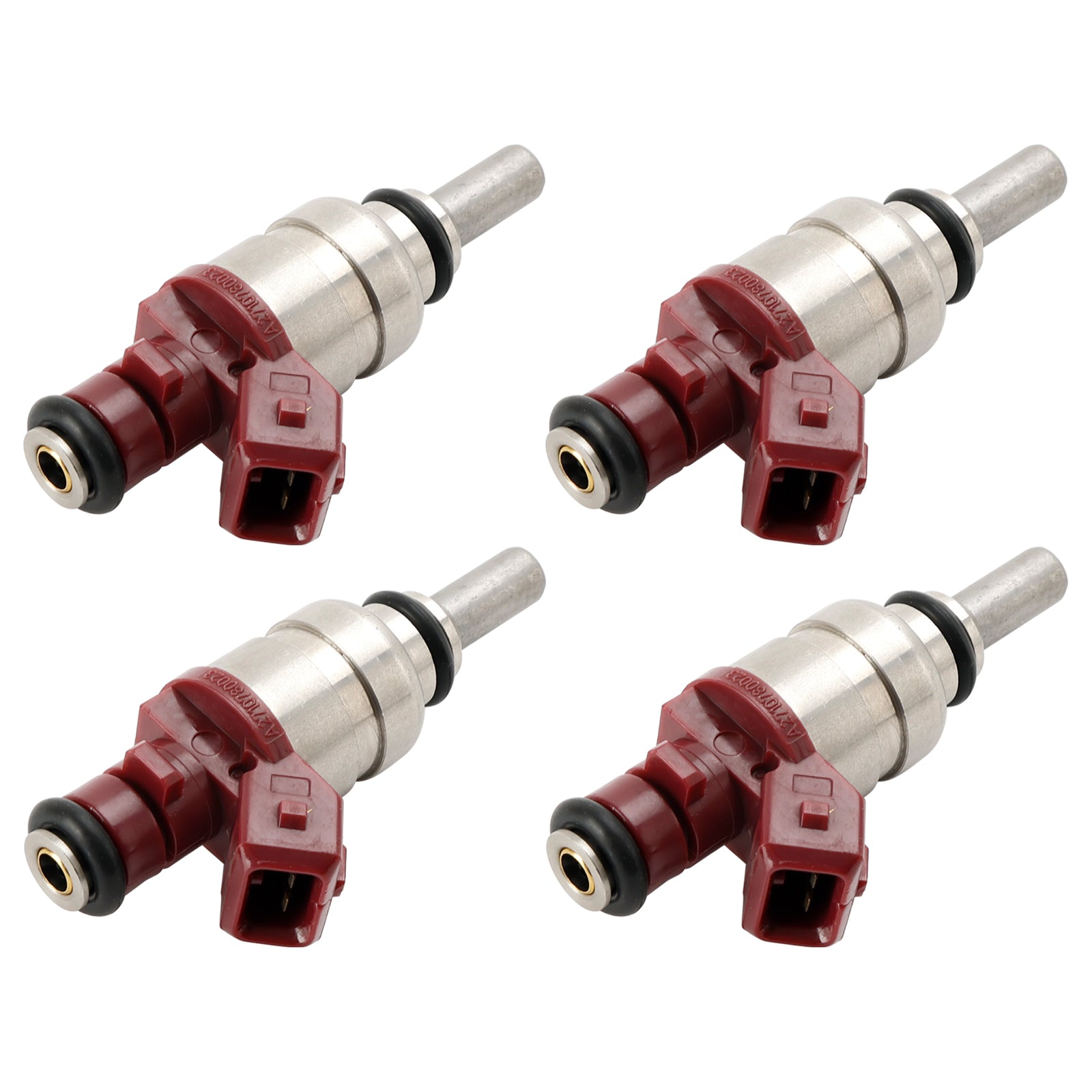 4PCS Fuel Injector A2710780023 Fit Mercedes Benz C-Class CLK-Class 1.8L