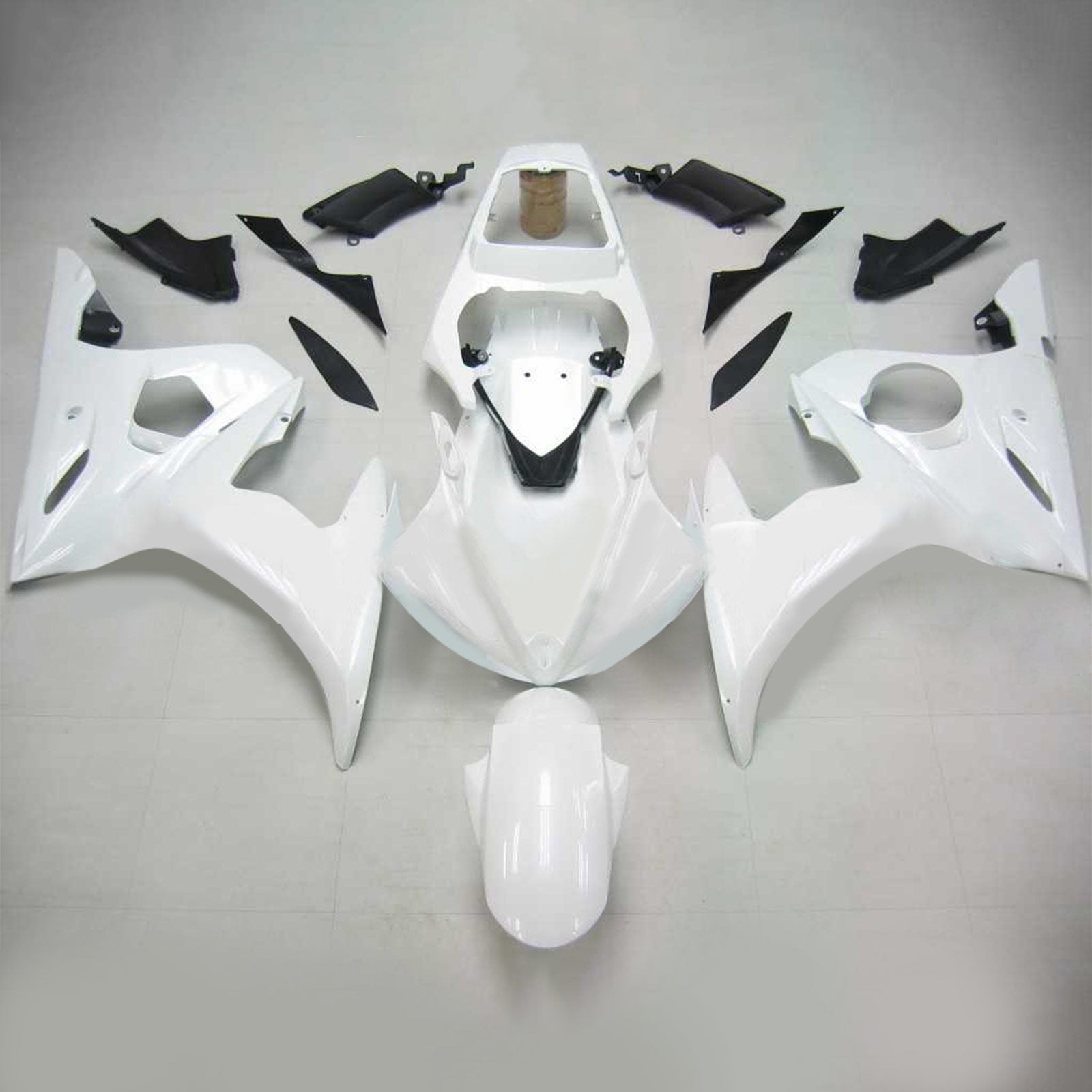 2003-2004 Yamaha YZF 600 R6 2006-2009 R6S Amotopart Injection Fairing Kit Karosseri Plast ABS #102