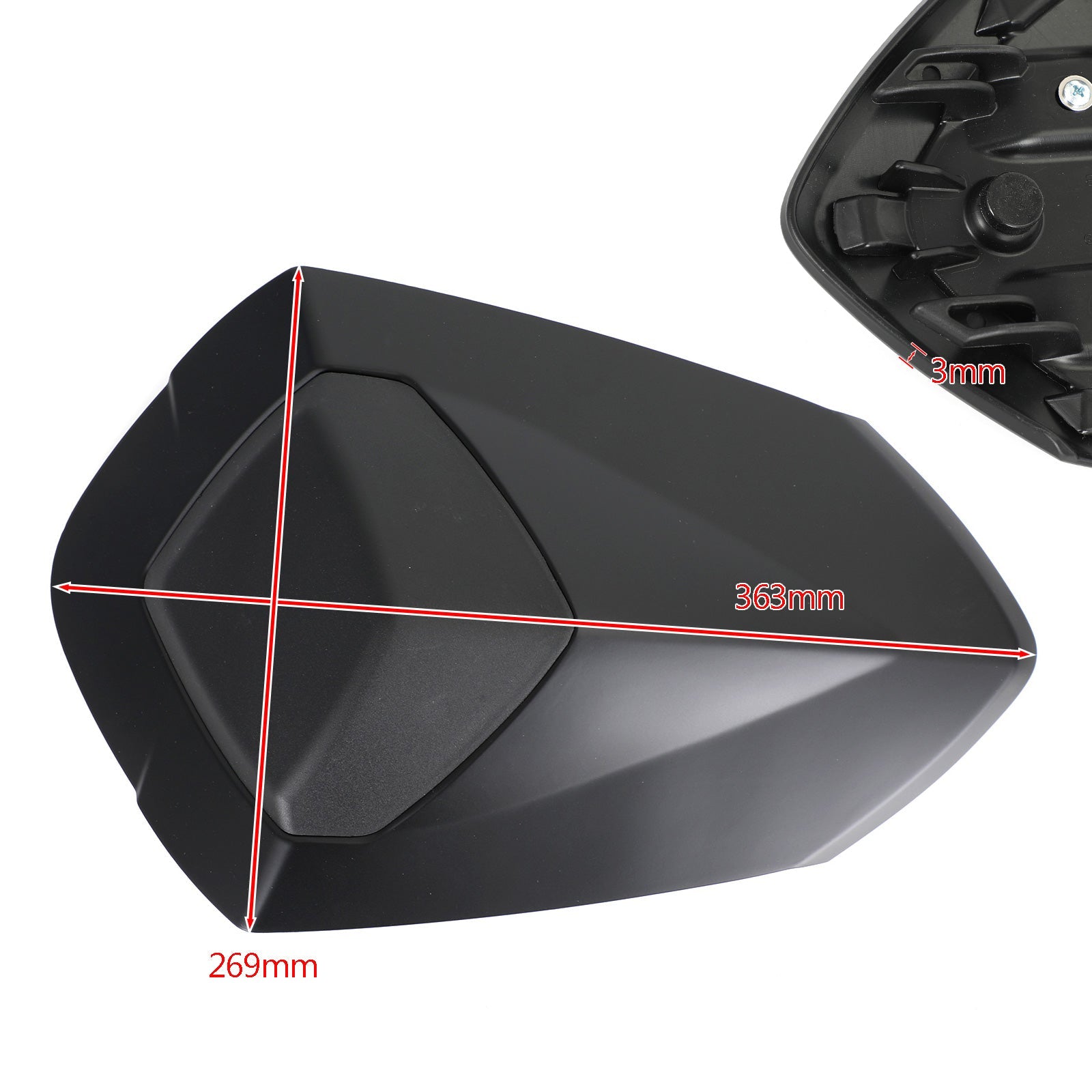 Rear Tail Seat Fairing Cowl Cover For Speed Triple RS 1050 2018-2021 Generic