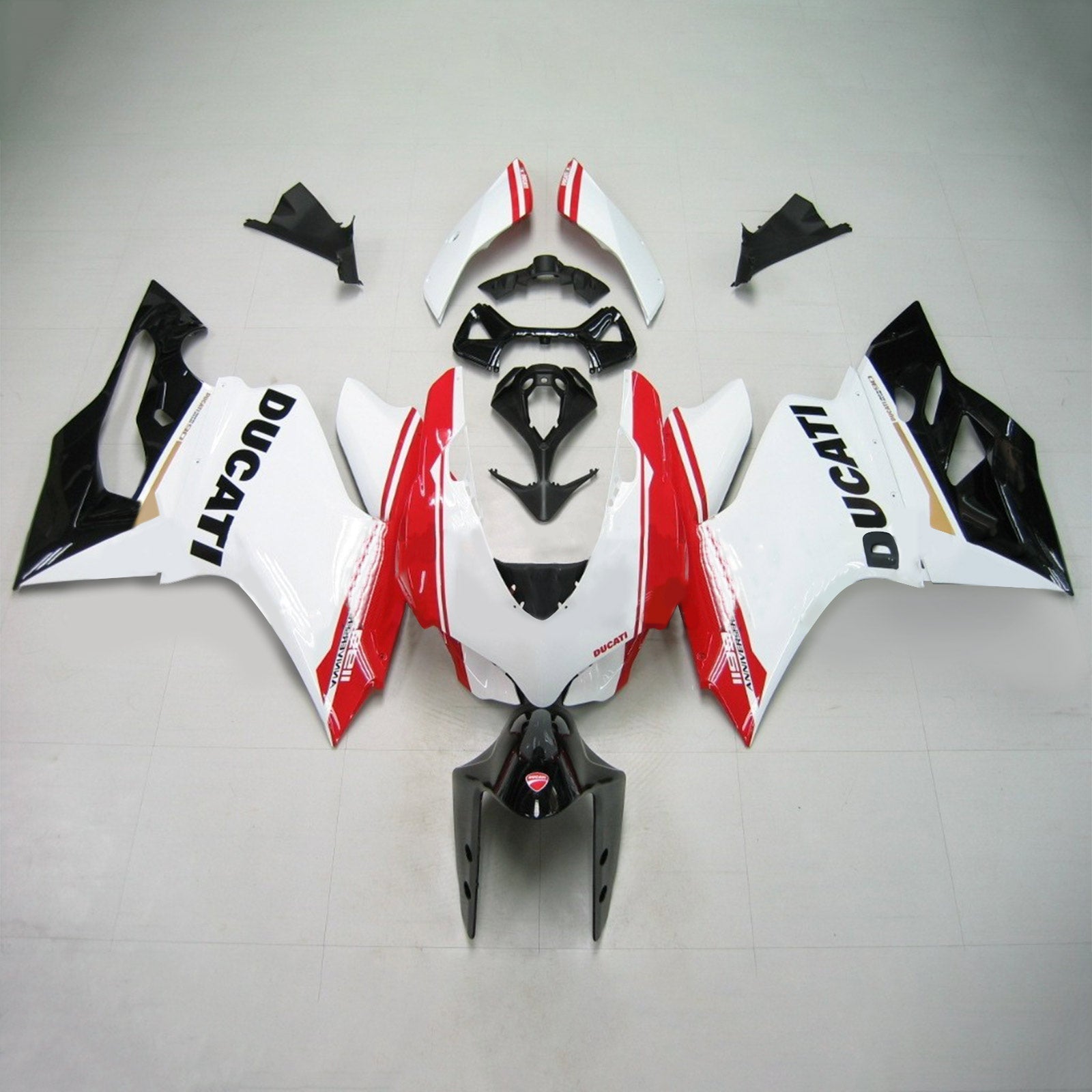 2012-2015 Ducati 1199 899 Injection Fairing Kit Bodywork Plastic ABS #102