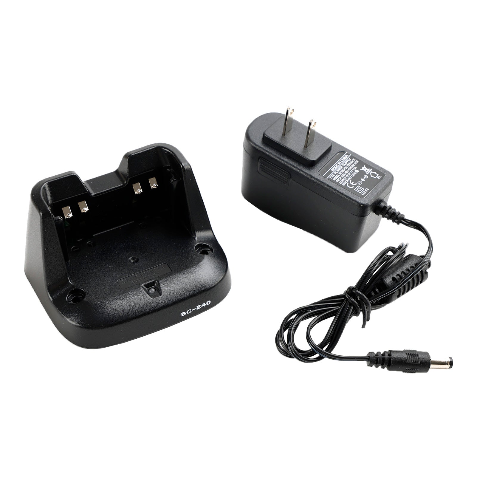 Chargeur BC-240 BP-298, station d'accueil rapide pour Radio bidirectionnelle ICOM V86 U86, prise US