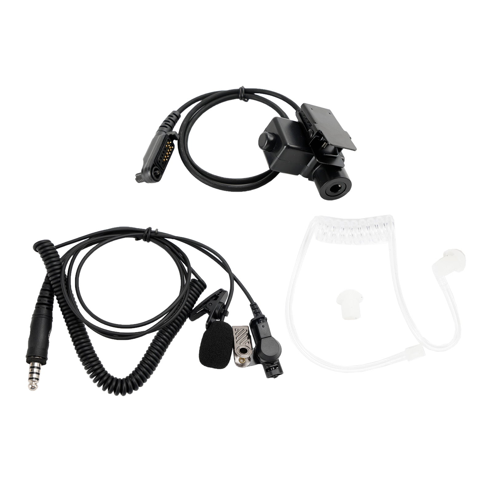 Voor HYT PD680 PD685 X1E X1P 6-Pin PTT 7.1-A3 Transparante Buis Headset met Microfoon