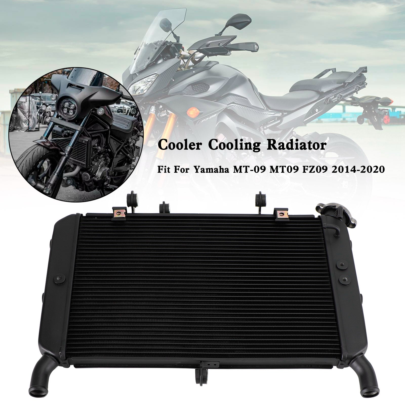 Refroidisseur de radiateur Yamaha FJ09 2015-2017