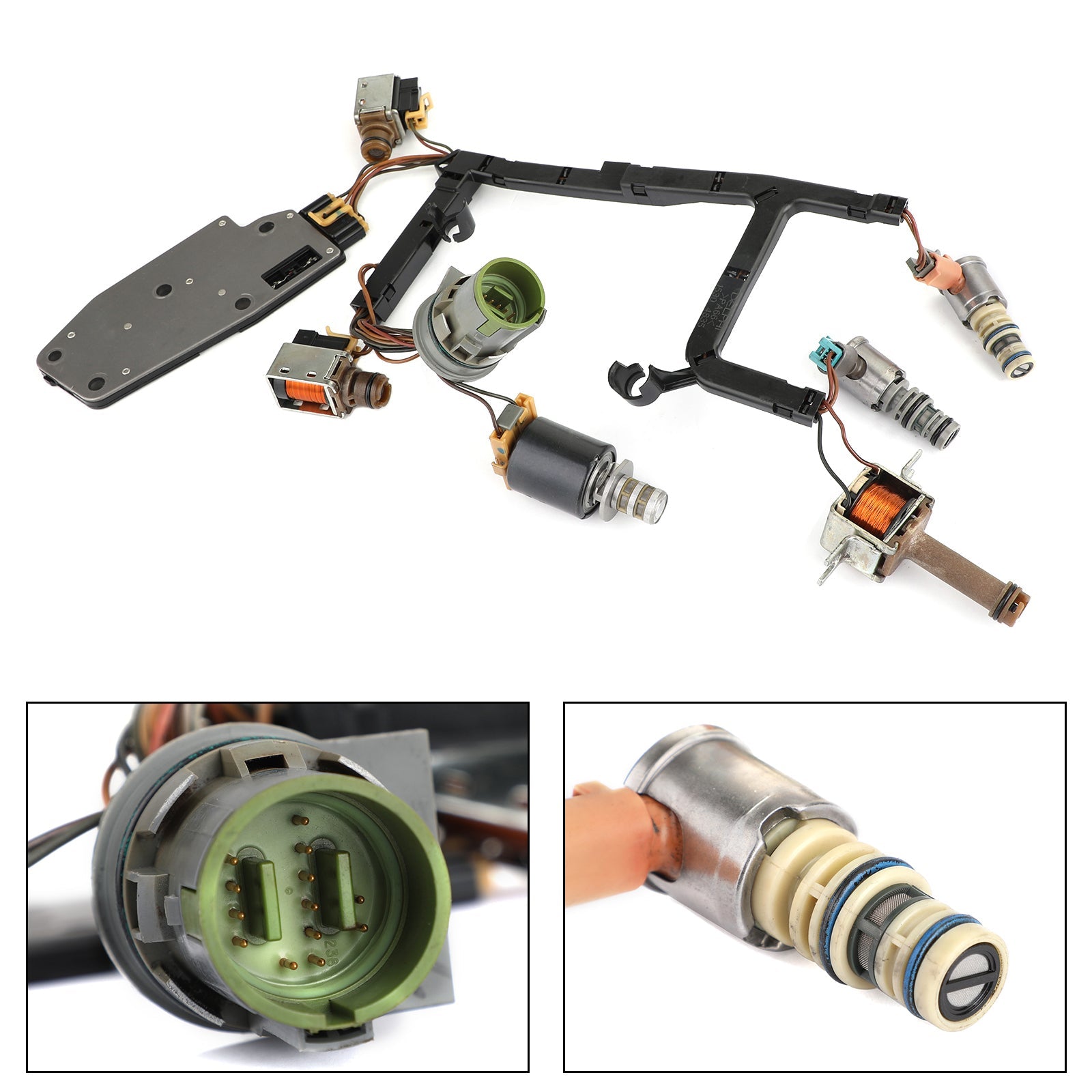 Kit solénoïde de transmission PWM 4L60E avec harnais, ensemble de 7 pièces génériques, 1993 – 2002