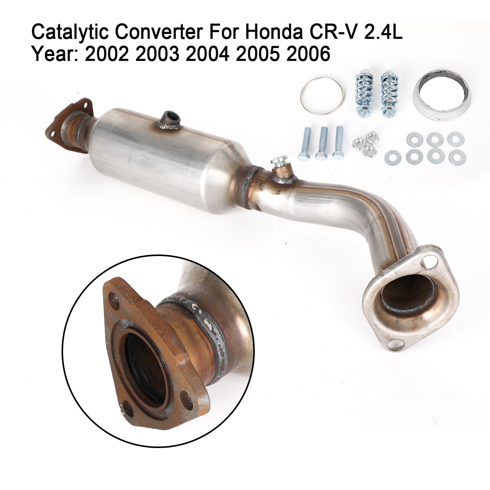 Convertisseur catalytique Honda CR-V CRV 2,4 L à ajustement direct 2002-2006