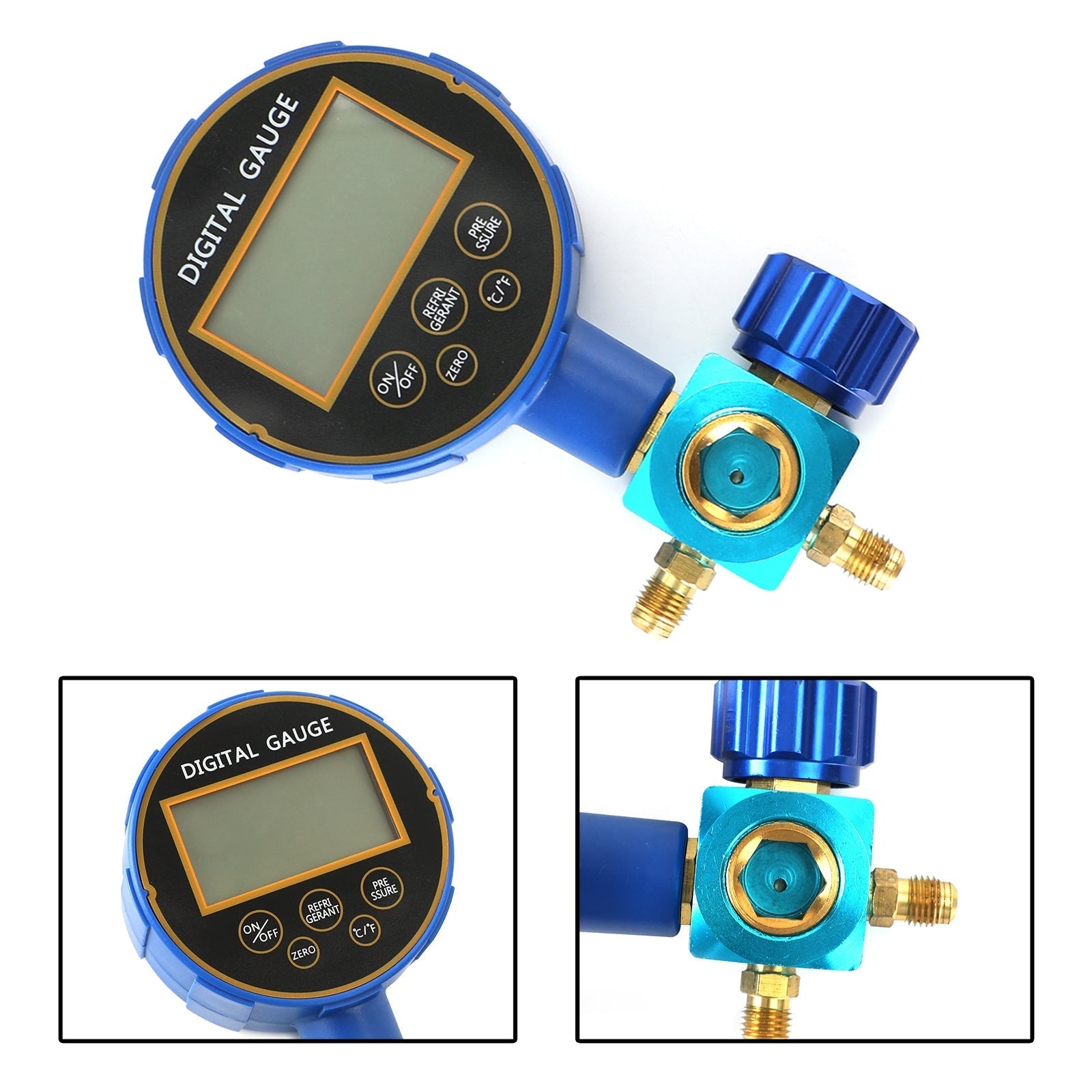 Koeling HVAC Digitale manometer Enkele spruitstukmeter