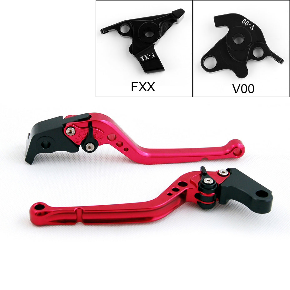 Brake Clutch Levers For Honda VFR800 CBR1100XX/BLACKBIRD ST1300/ST1300A Black Generic