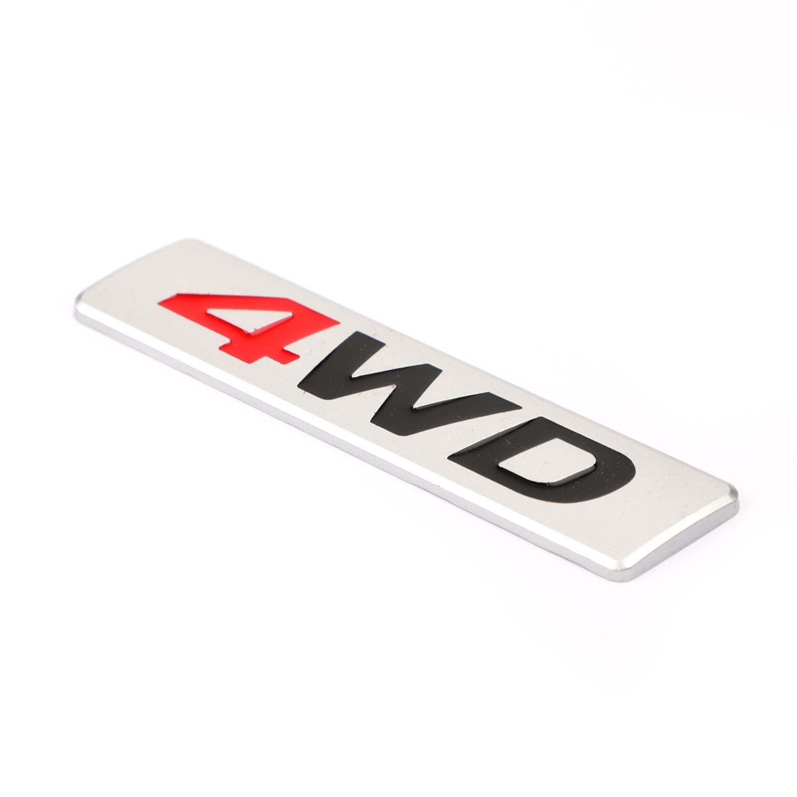 Nieuwe metalen 4WD embleem auto spatbord kofferbak achterklep badge stickers sticker 4WD 4X4 SUV generiek