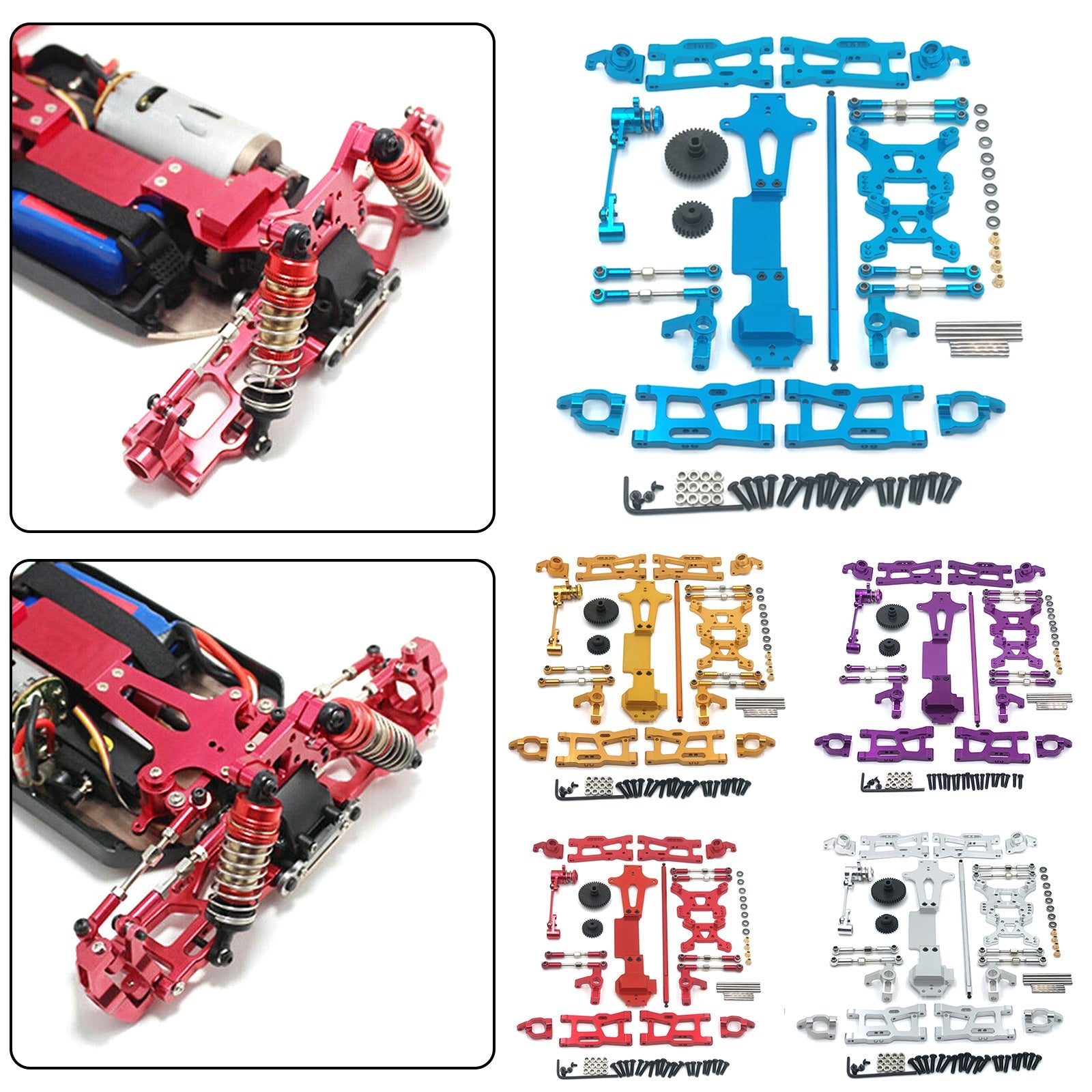 Wltoys 144010 144001 144002 1/14 RC Auto Upgrade Onderdelen C Stoelbesturing