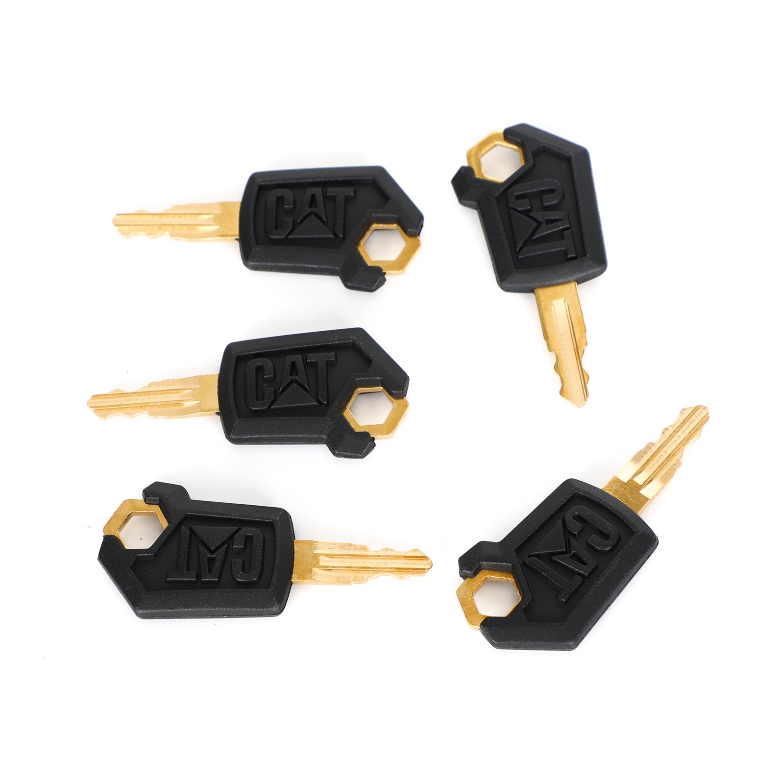 5 Master Keys For Caterpillar Heavy Equipment Ignition Key 5P8500