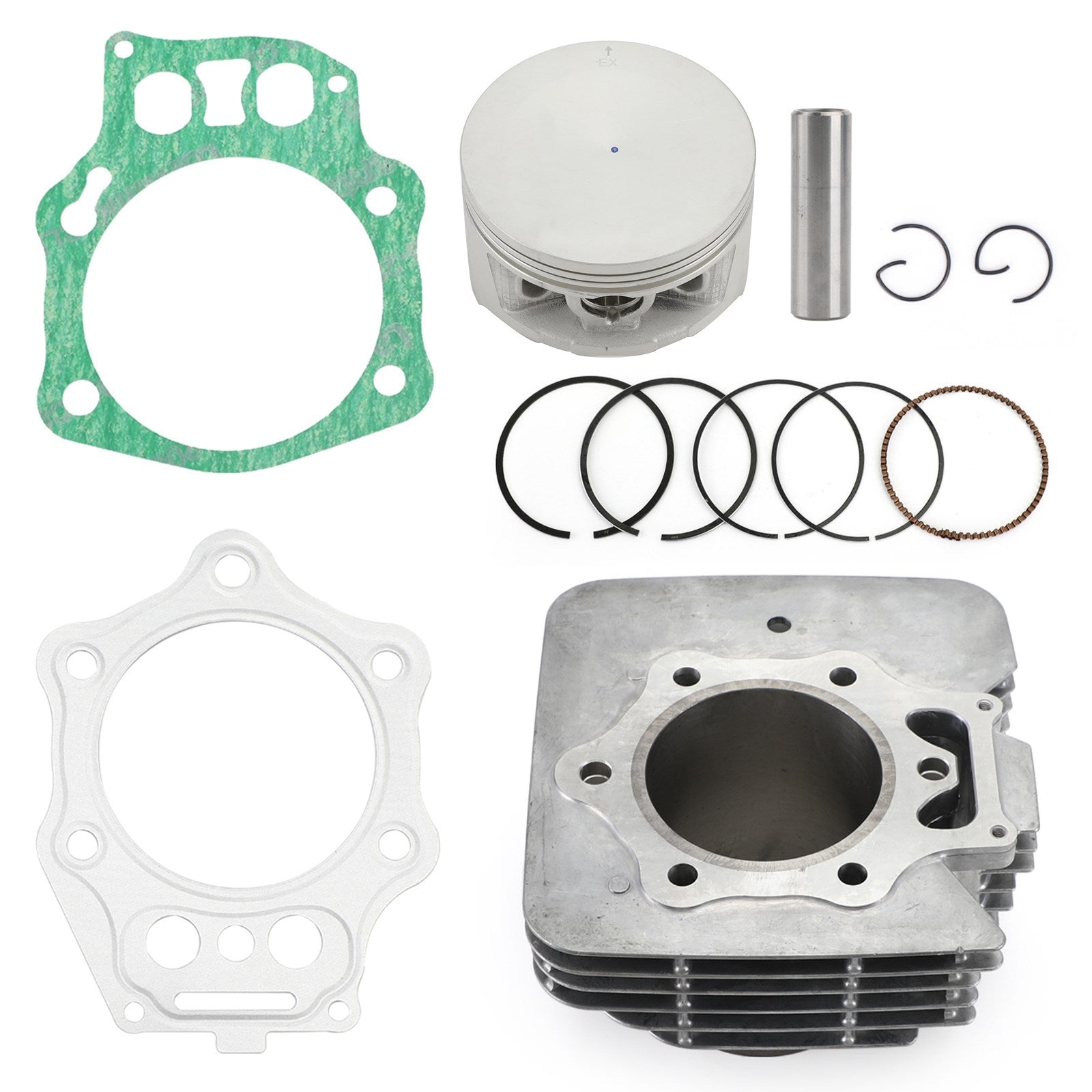 Cylinder Jug Piston Kit For Honda 98-04 TRX450 Foreman 450 ES S FE FM Top End