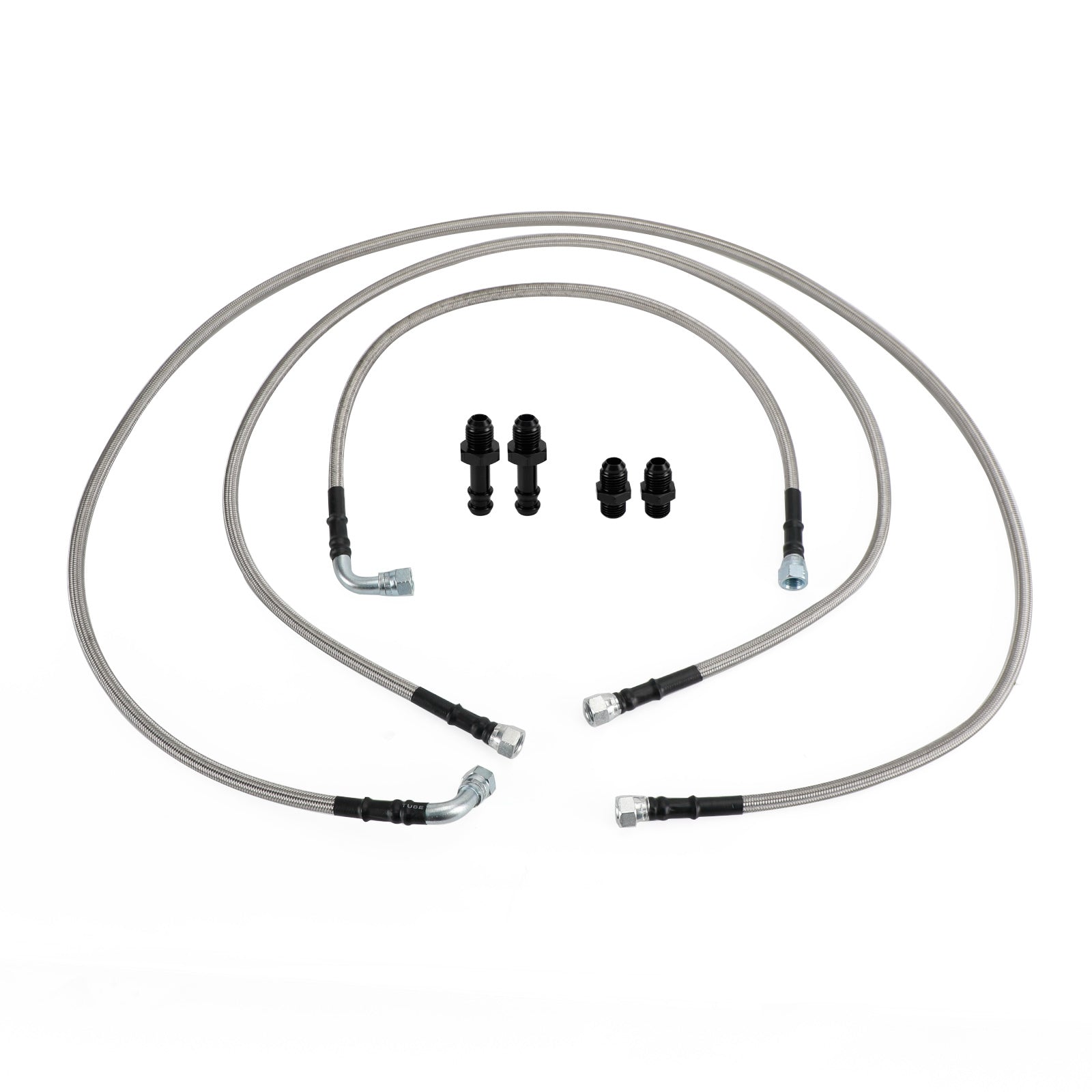 Ram Cummins 5.9L 48RE Transmission Trans Cooler Hoses Lines Kit 10AN SS